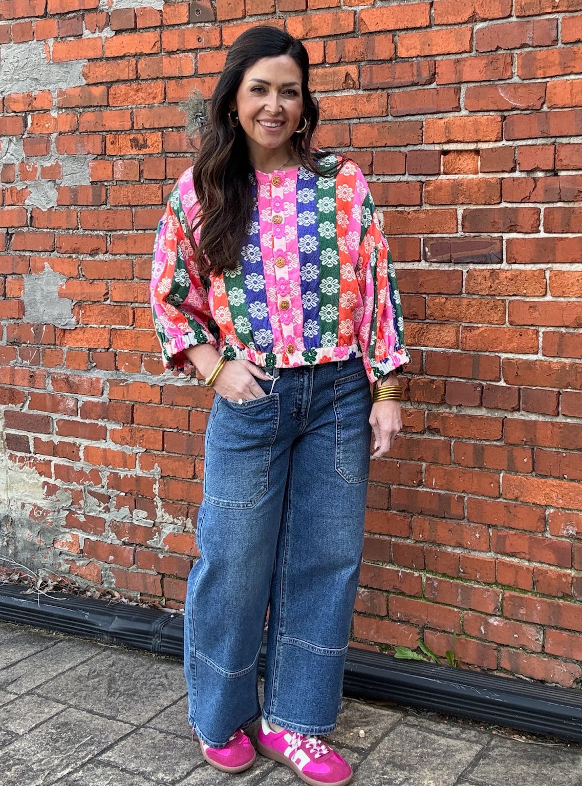 Ivy Jane Rainbow Daisy Jacket