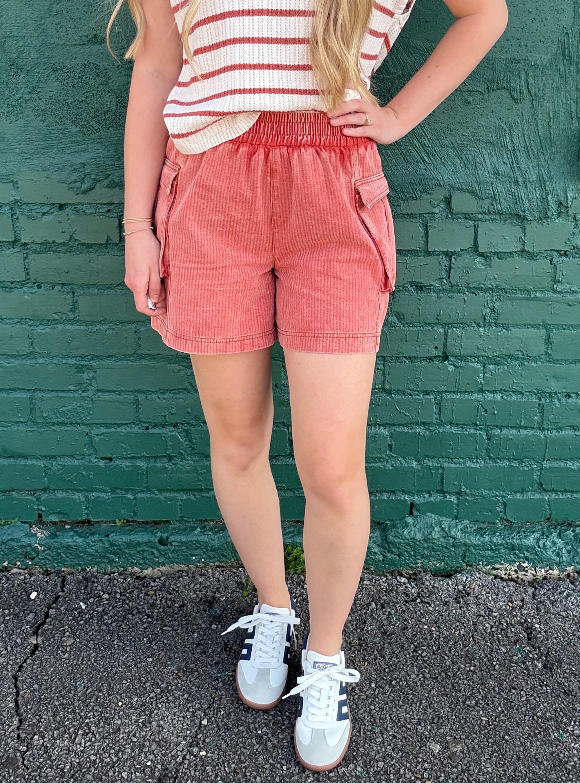 Red-y For Sunshine Shorts