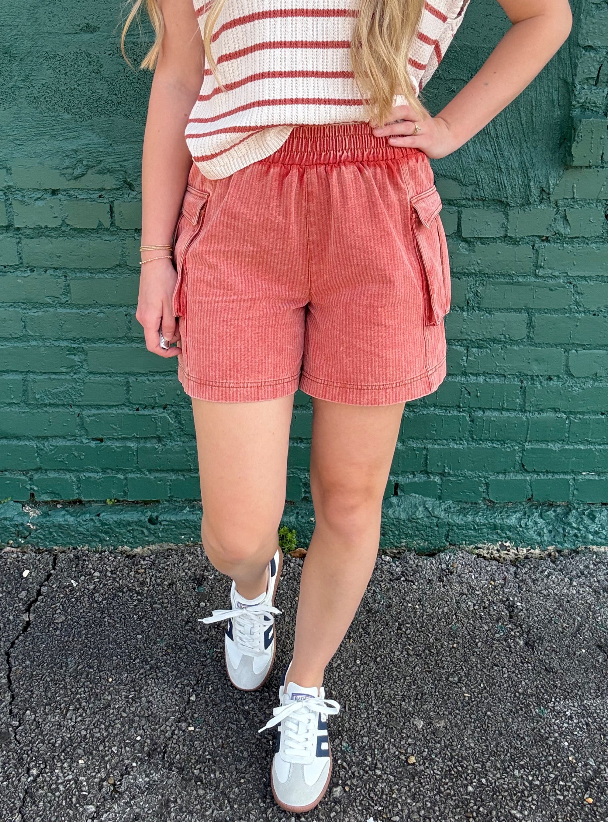 Red-y For Sunshine Shorts