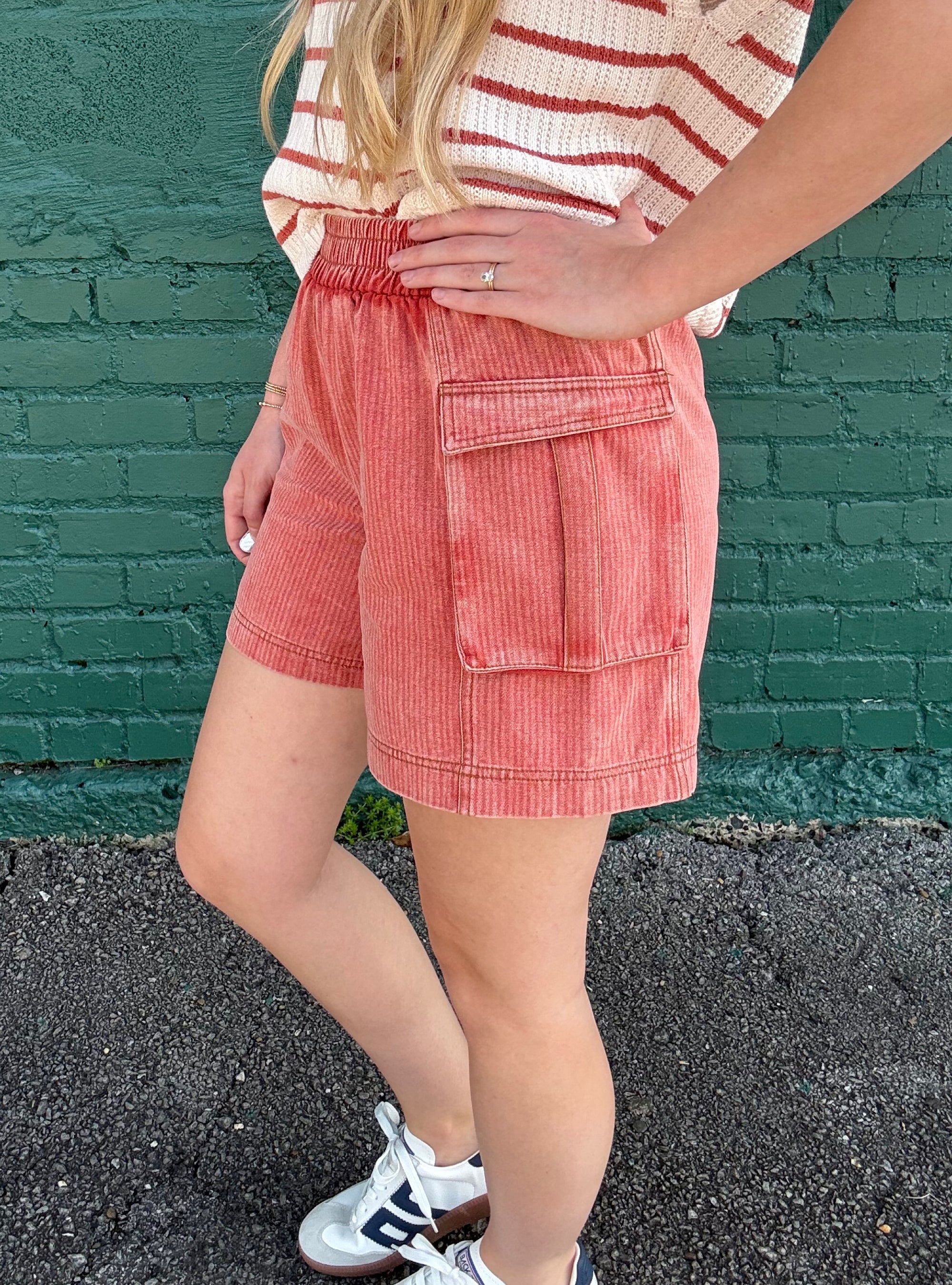 Red-y For Sunshine Shorts