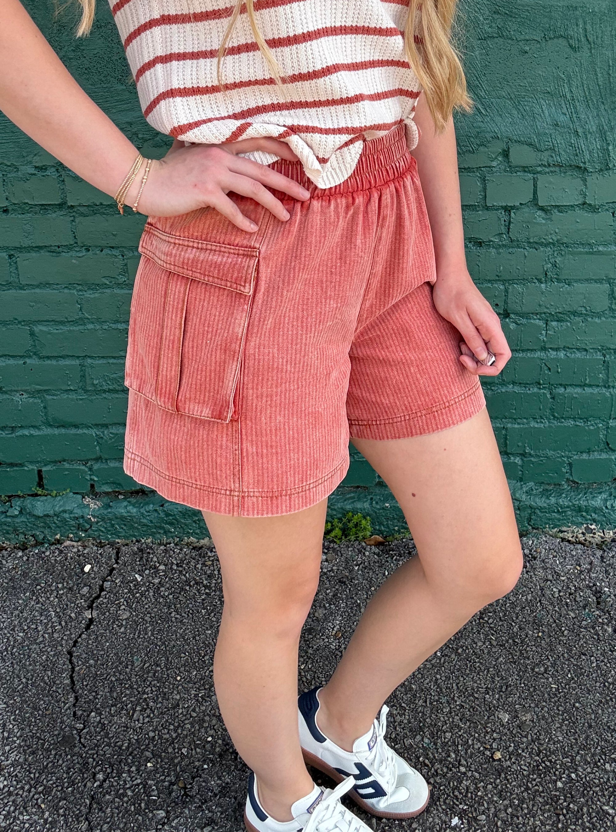 Red-y For Sunshine Shorts