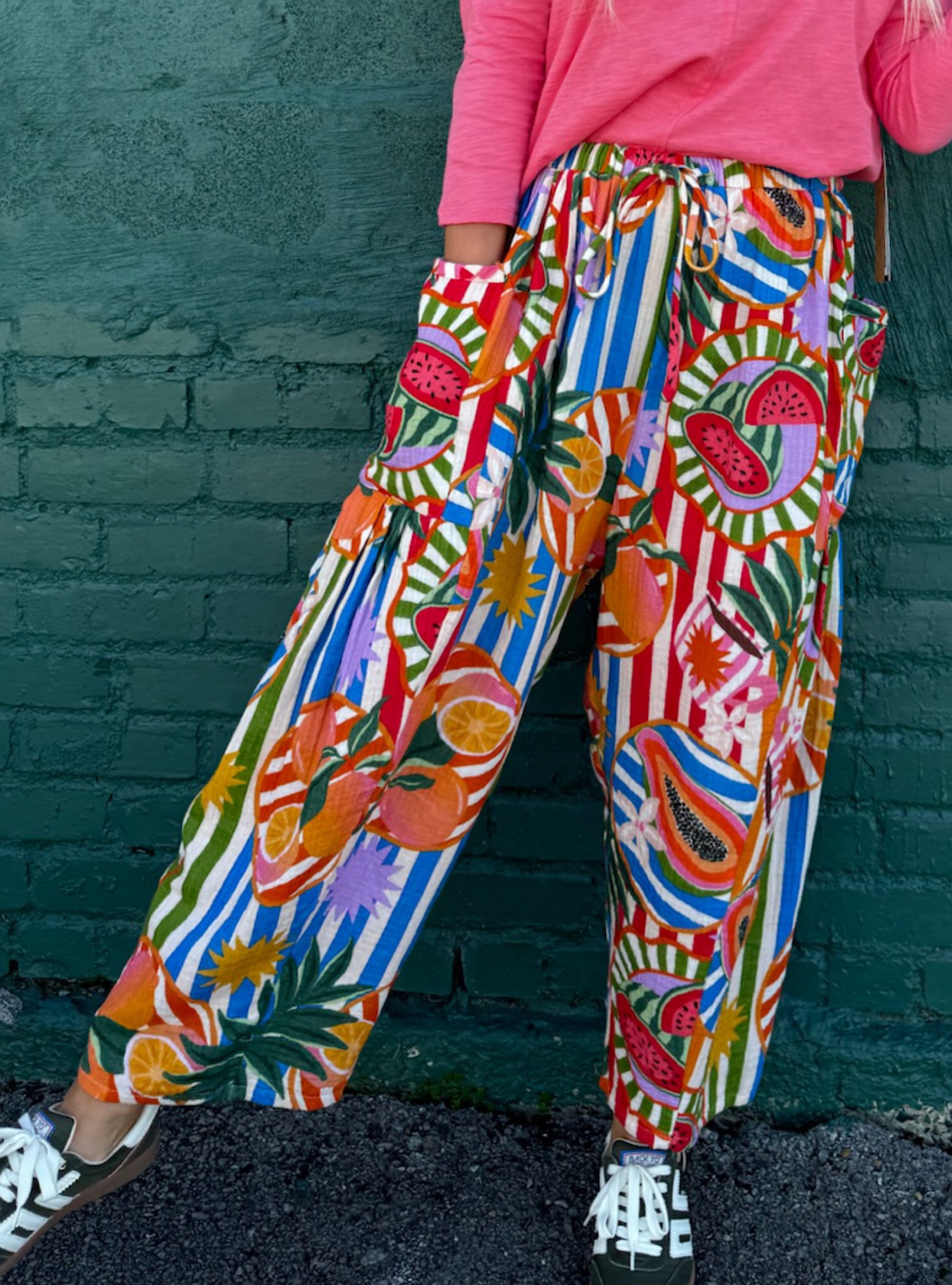 Fruit Medley Wide Leg Pants