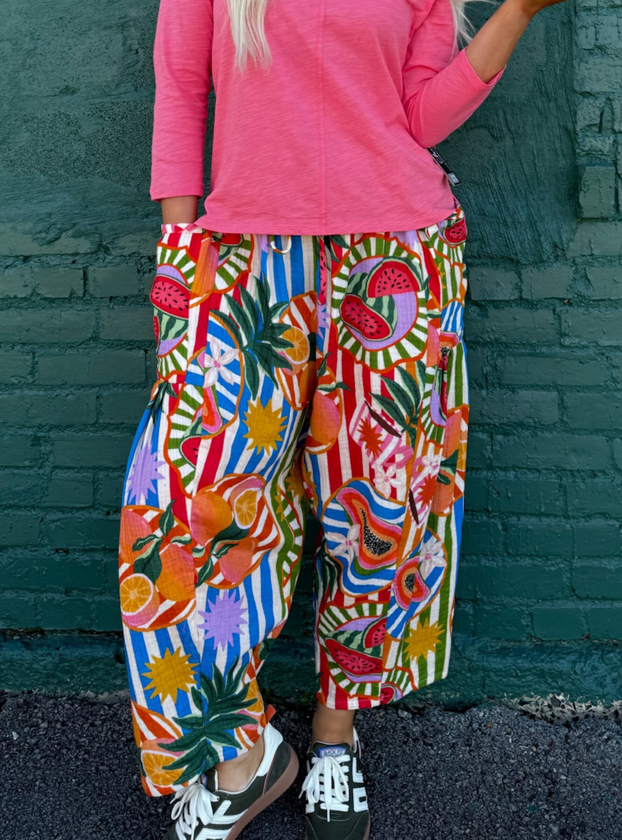 Fruit Medley Wide Leg Pants
