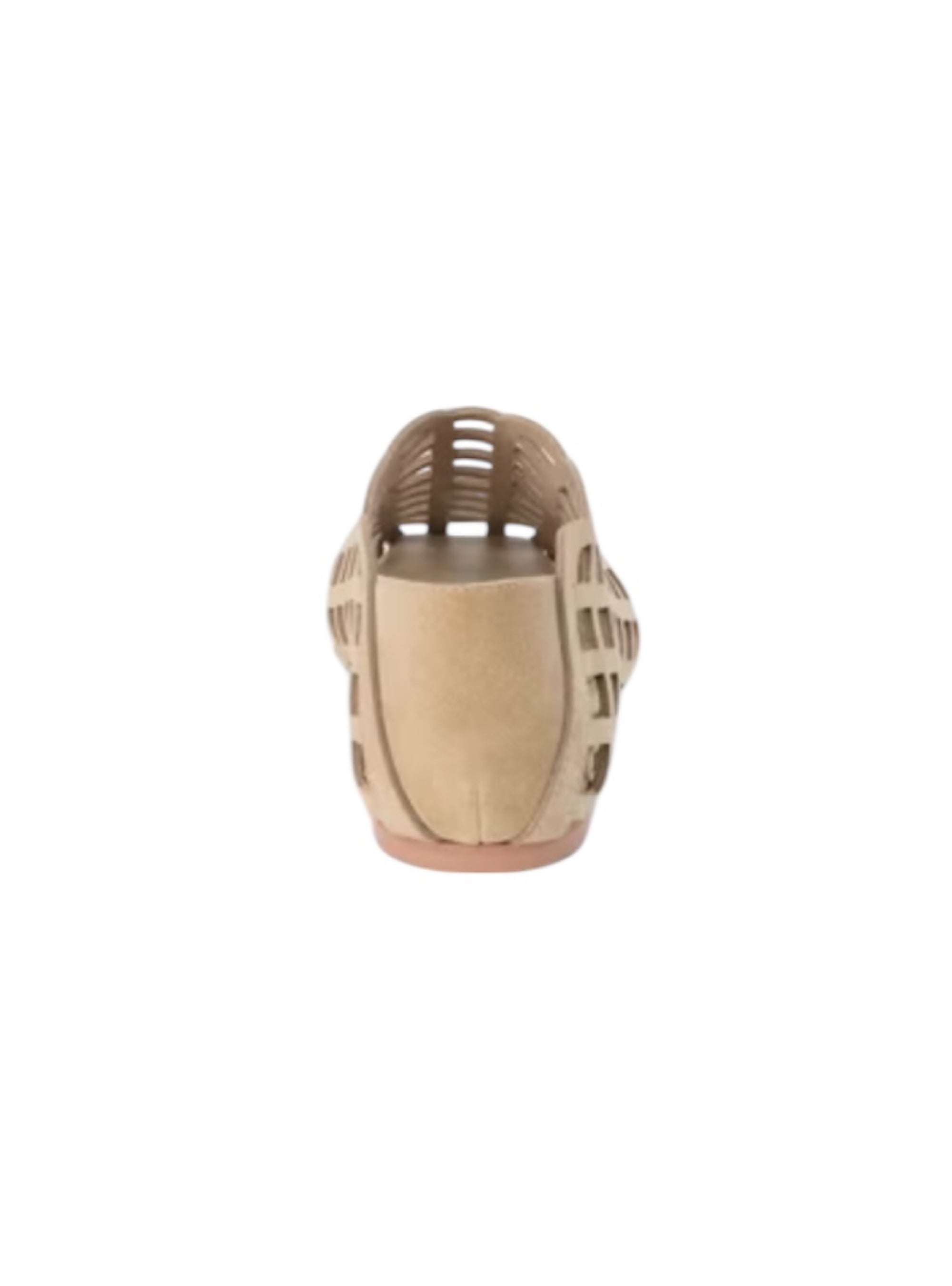 Matisse Cooper Natural Slip-On Caged Flat