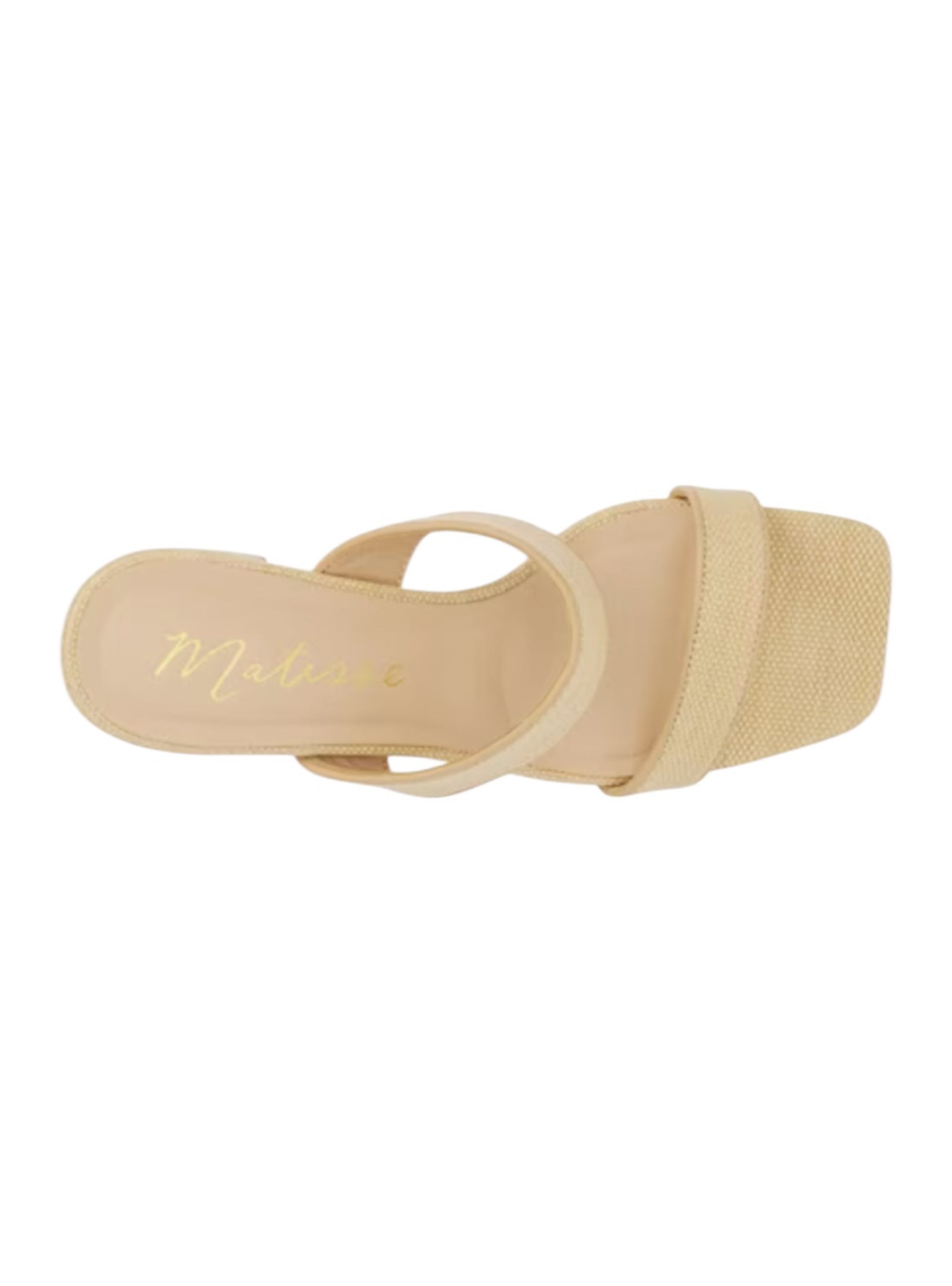Matisse Wyeth Natural Raffia Sandal