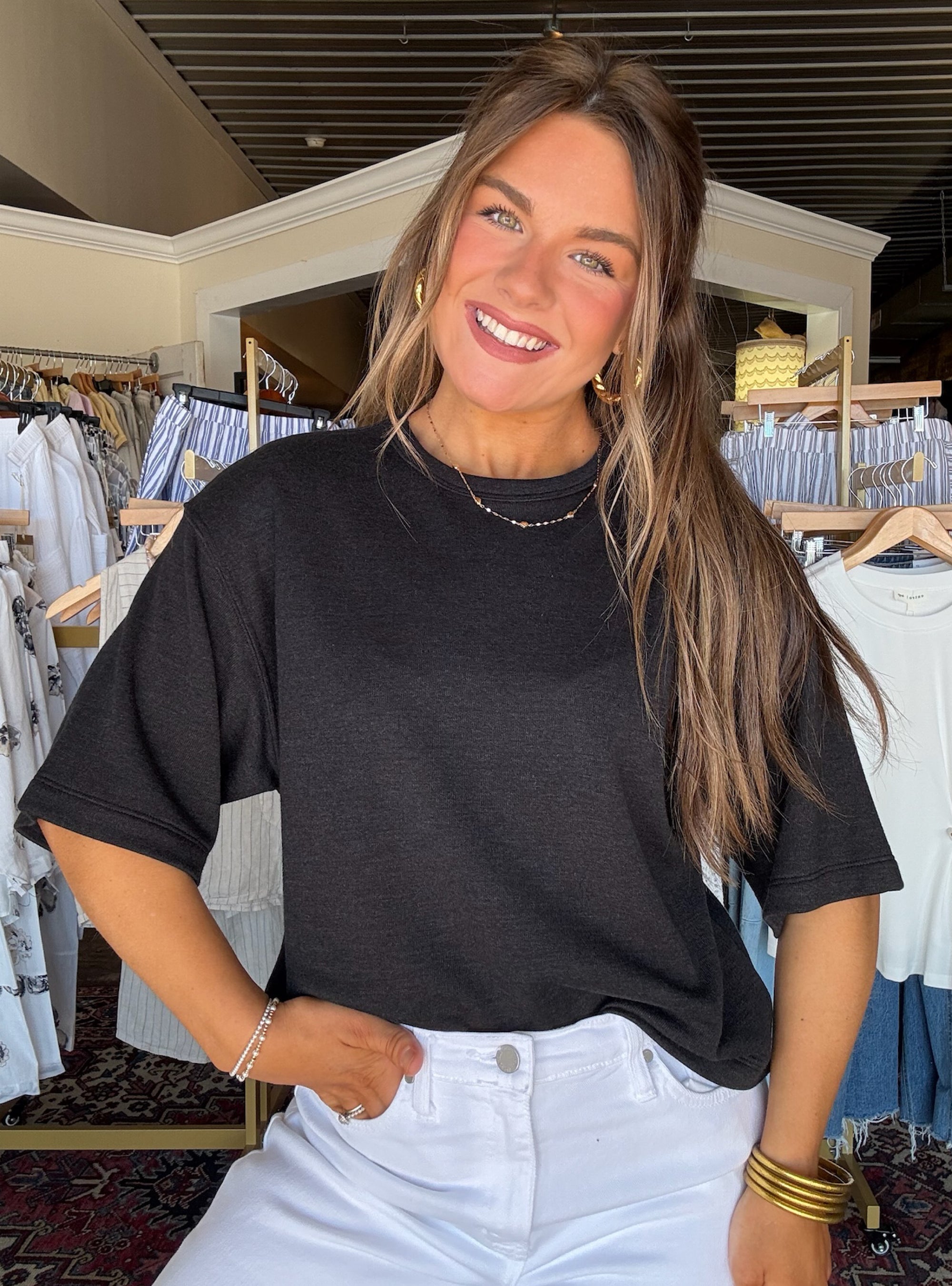 Soft And Essential Black Top