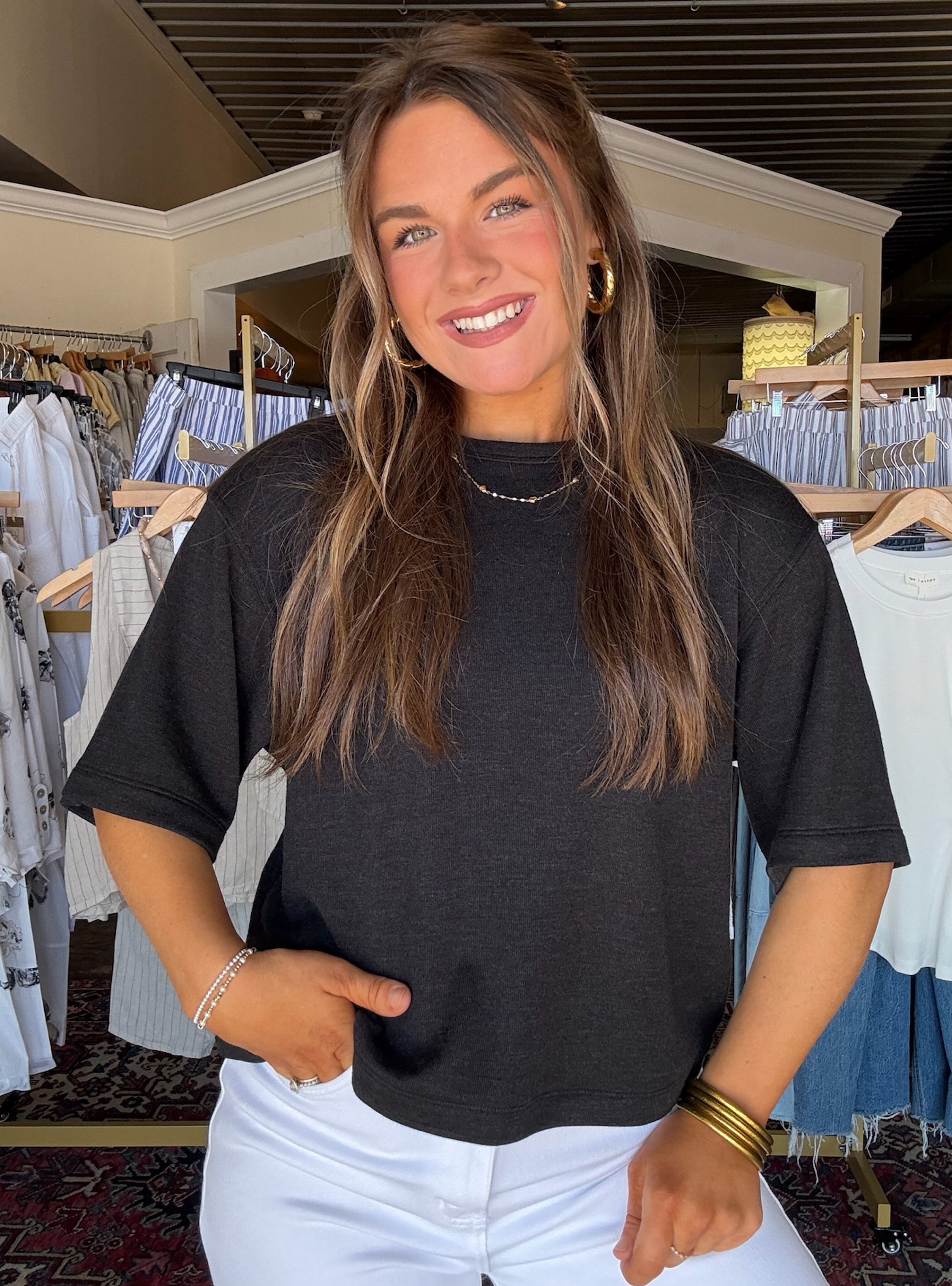 Soft And Essential Black Top