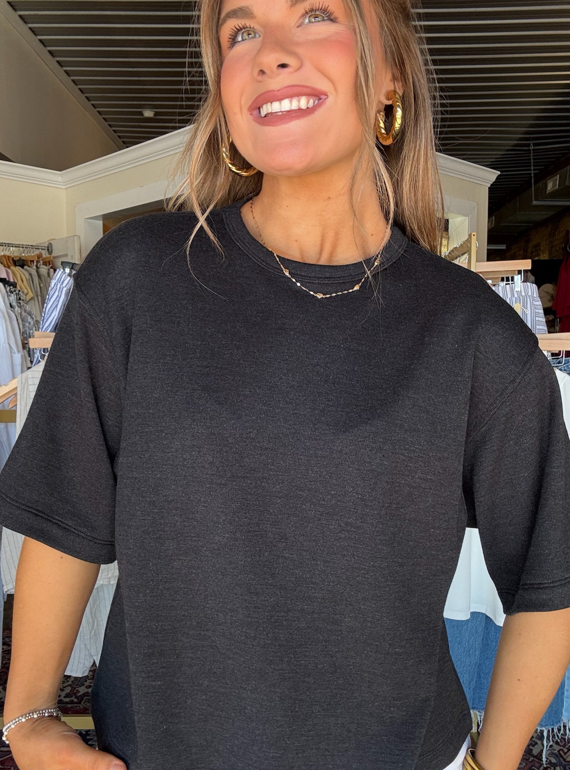 Soft And Essential Black Top