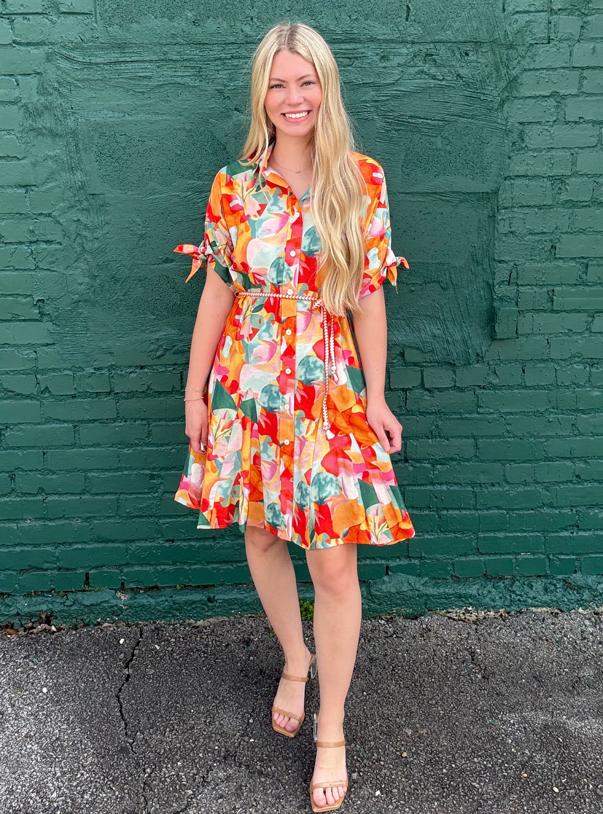 Lior Mae Tropic Floral Dress