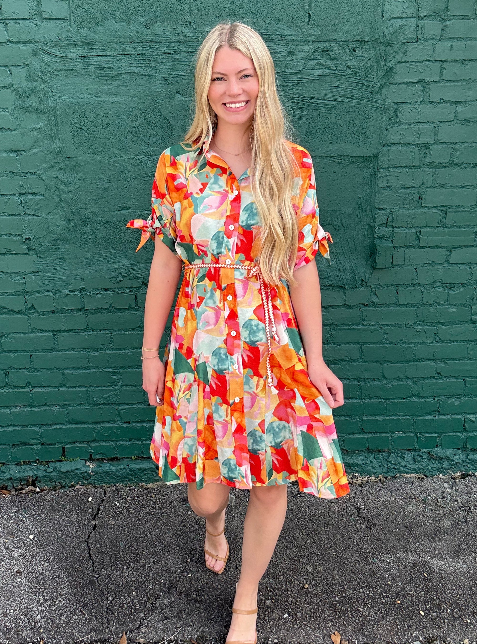 Lior Mae Tropic Floral Dress