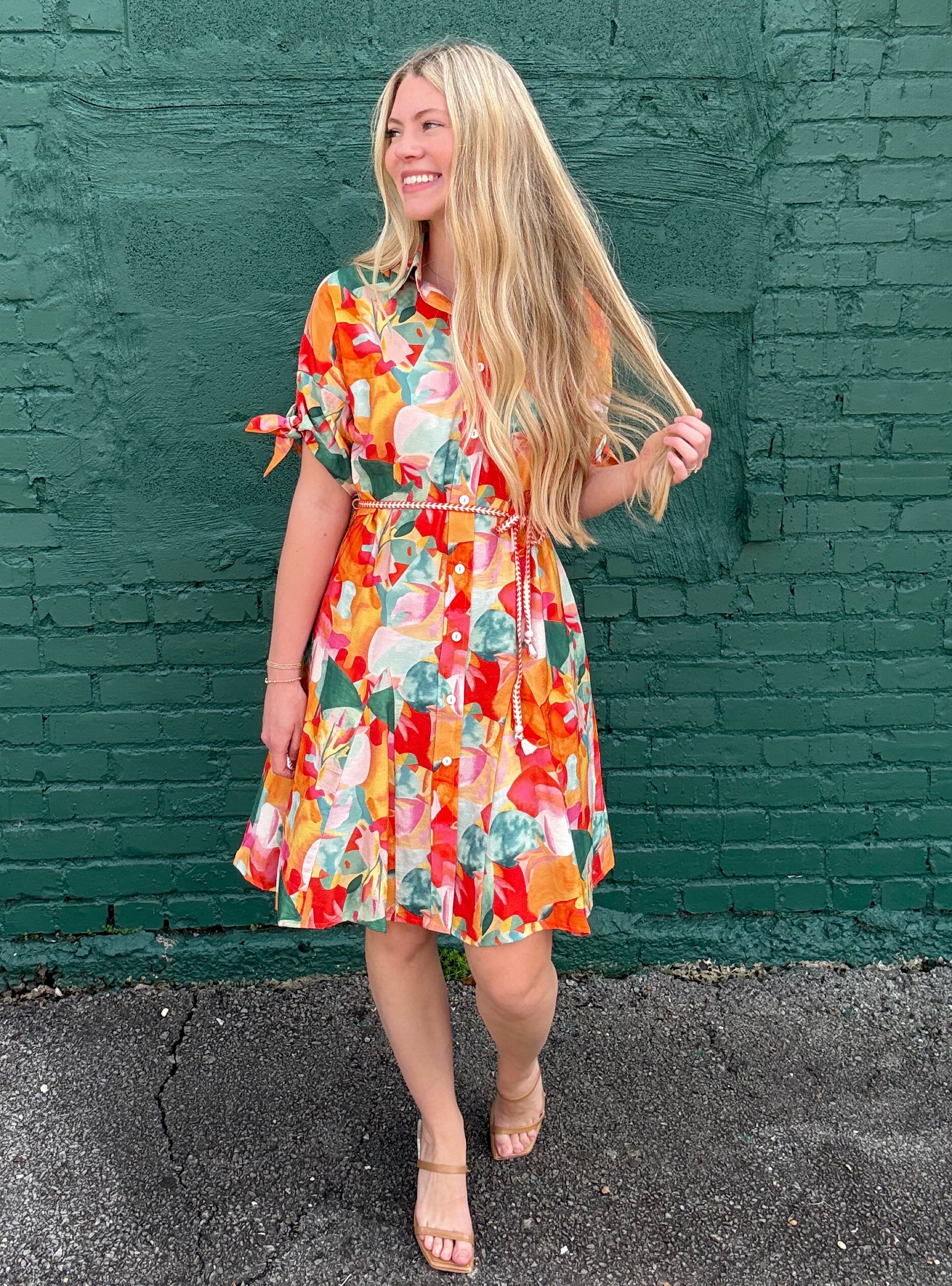 Lior Mae Tropic Floral Dress