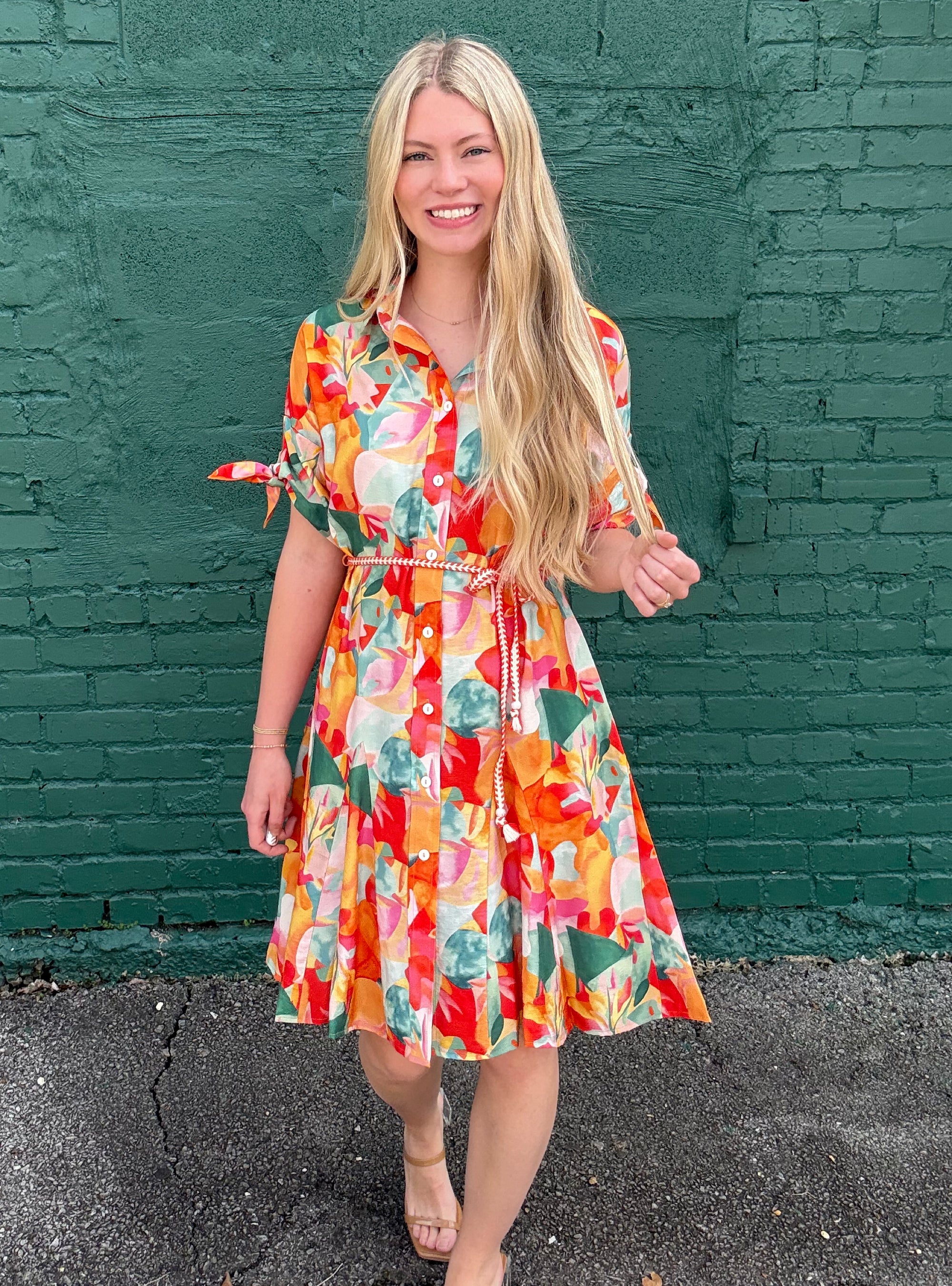 Lior Mae Tropic Floral Dress