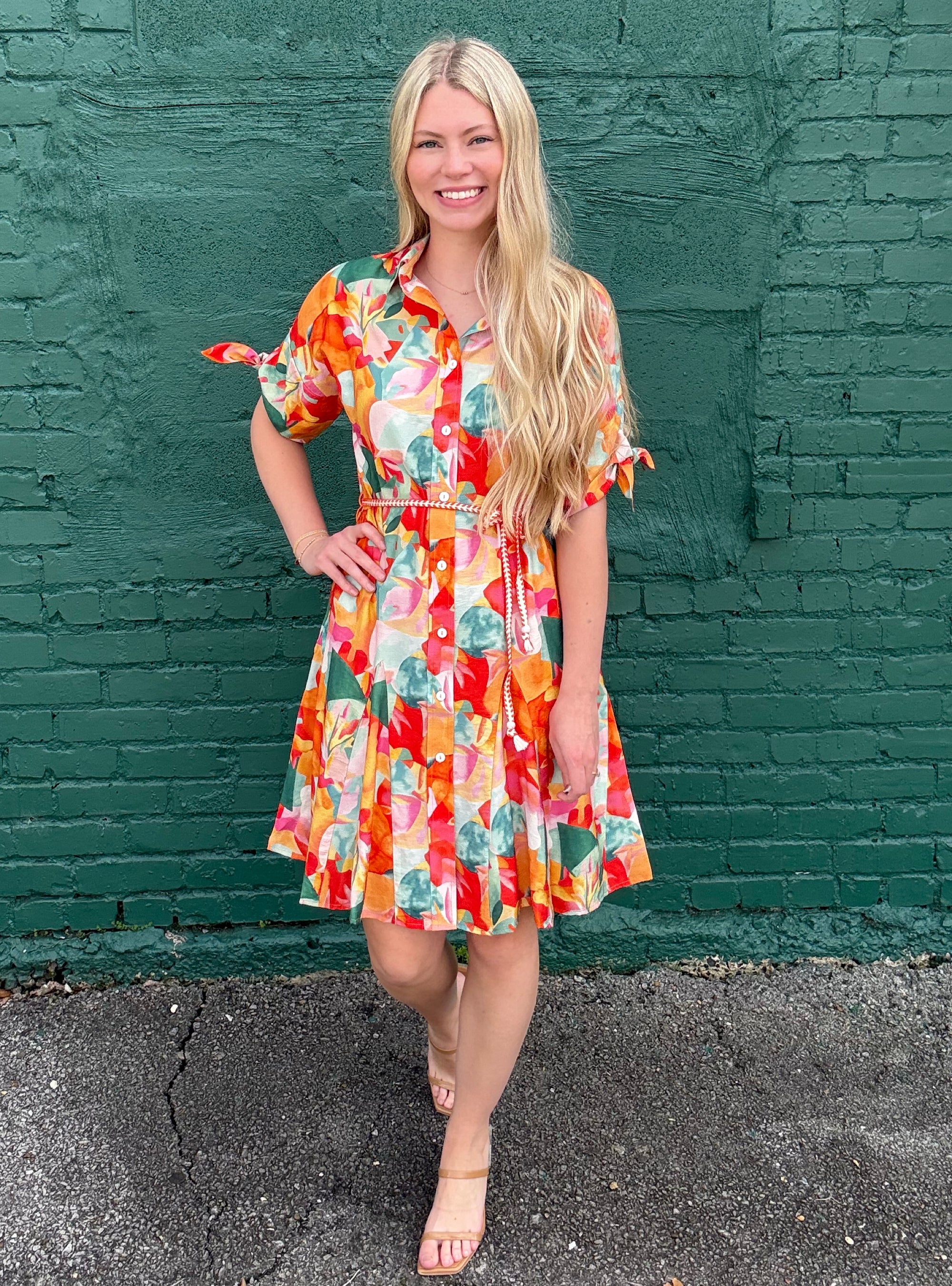 Lior Mae Tropic Floral Dress