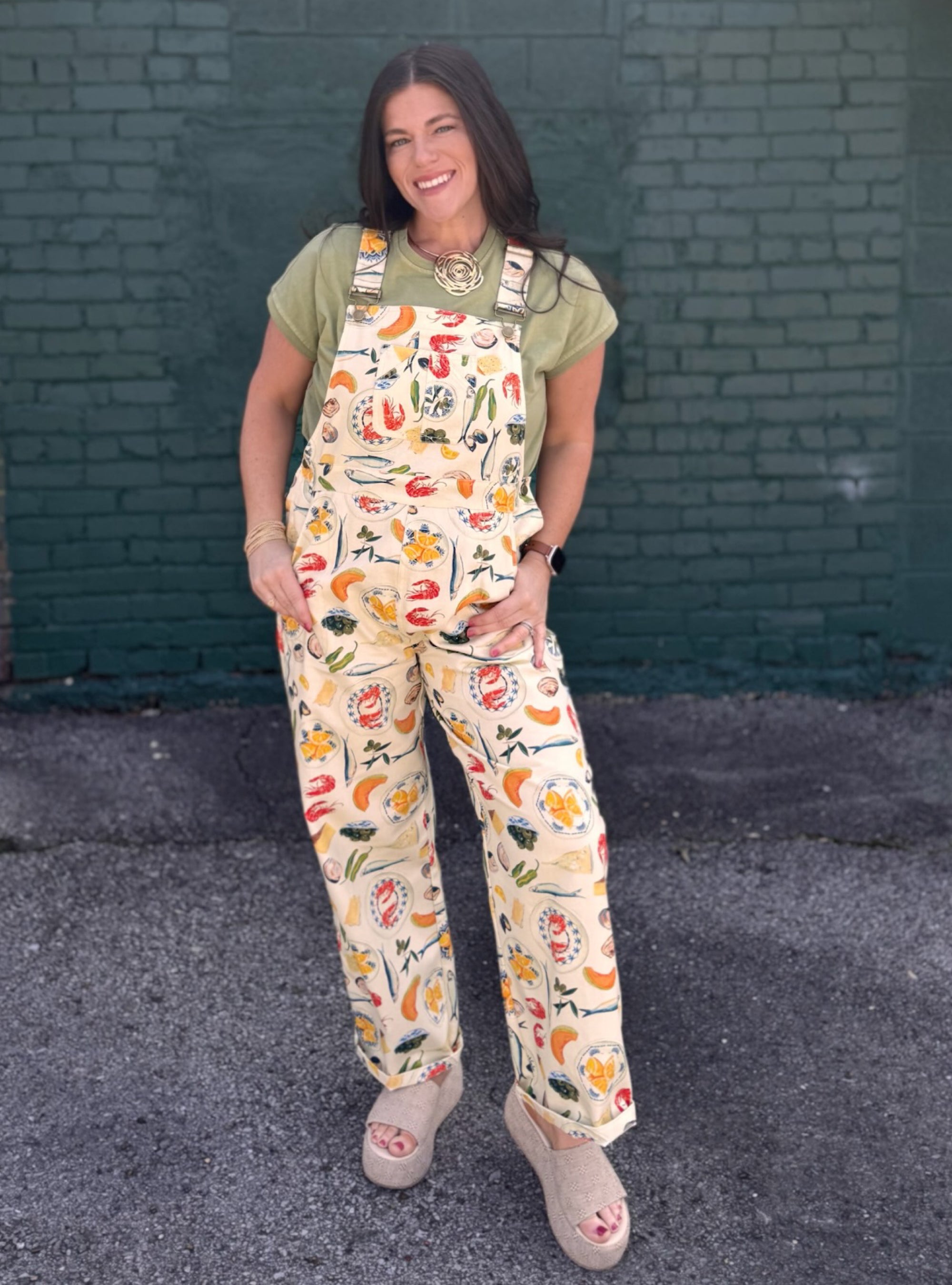 O-Fish-Ally Obsessed Overalls