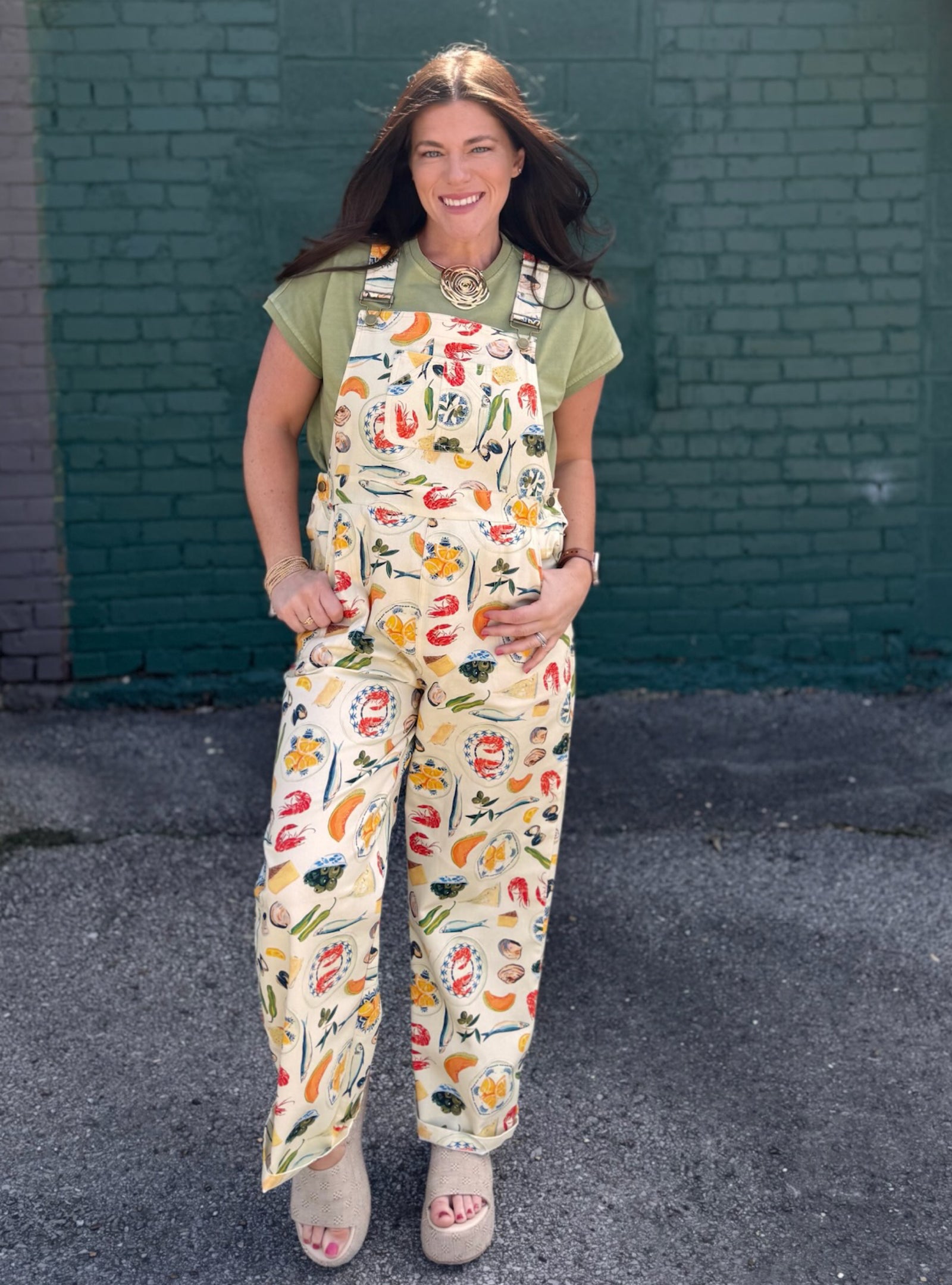 O-Fish-Ally Obsessed Overalls