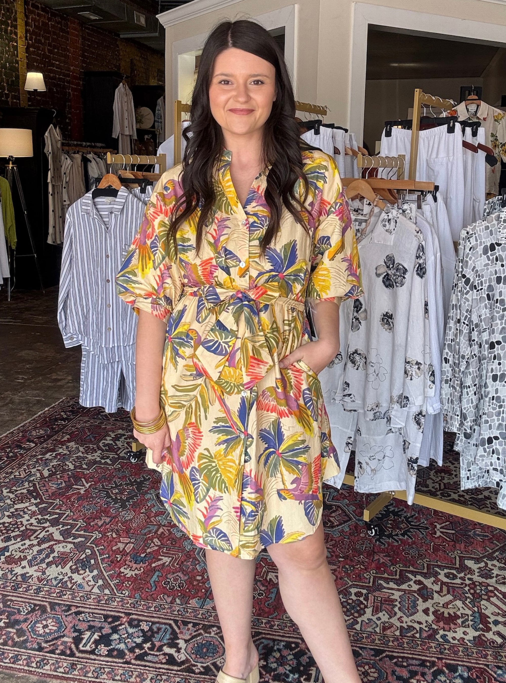 APNY Exotic Escape Dress