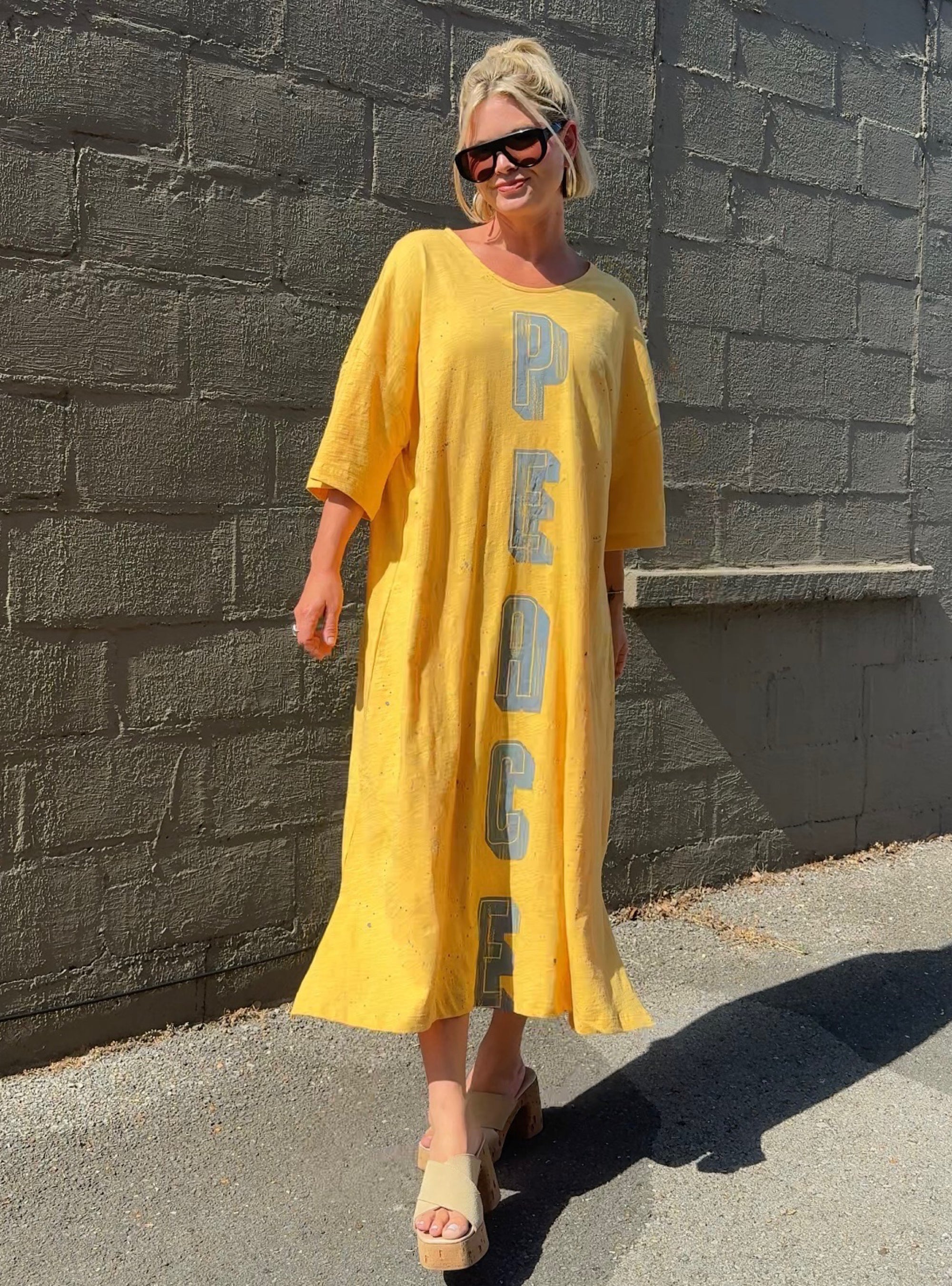 Paper Lace Golden Era Peace Dress
