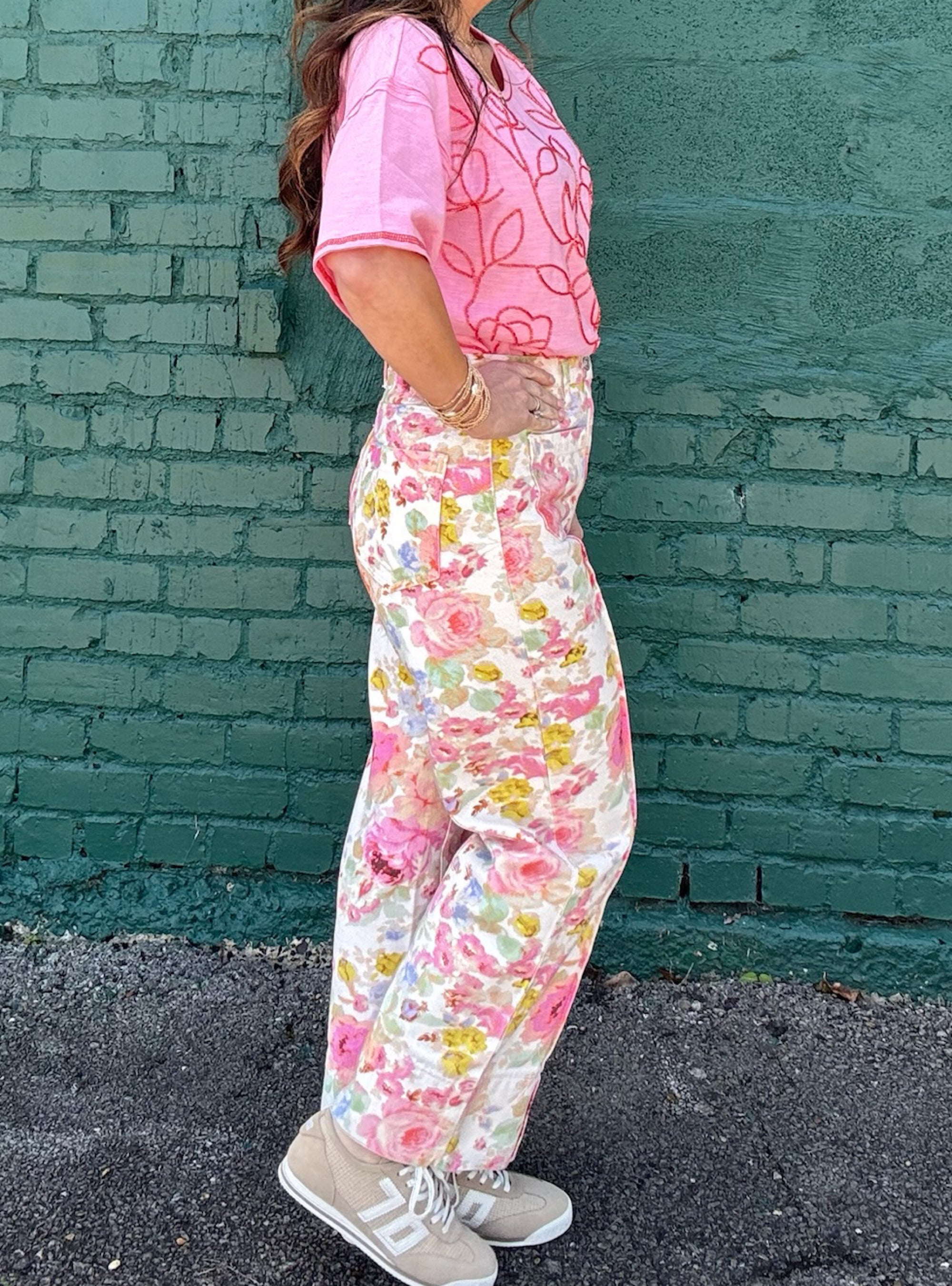 Peony Picnic Pants