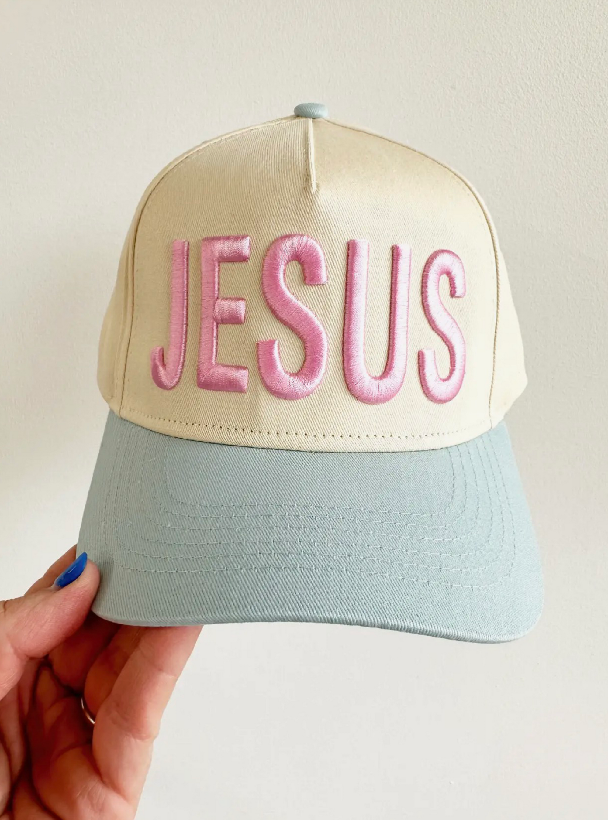 JESUS Statement Trucker Hat