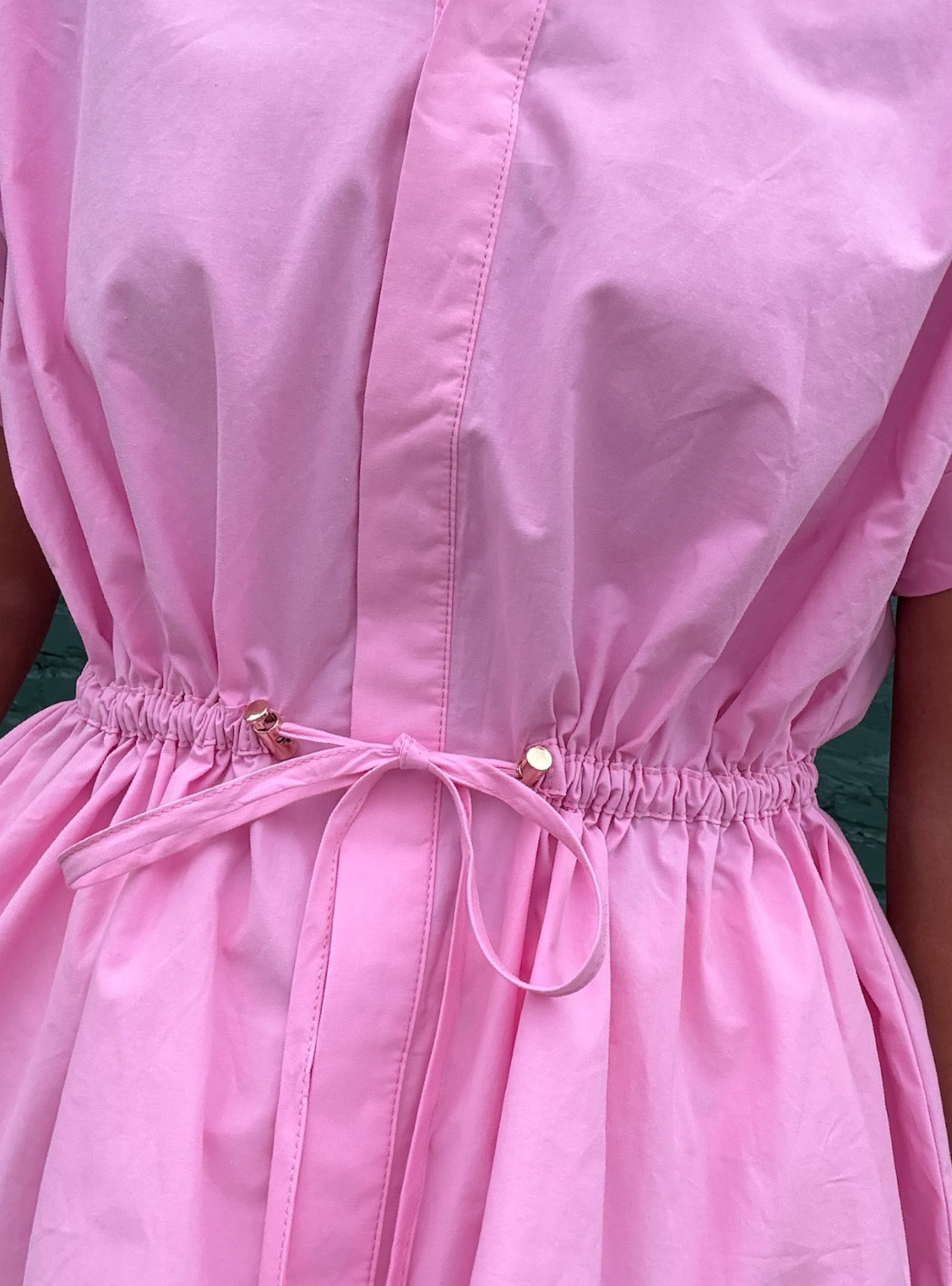 Pink Power Move Cinched Top