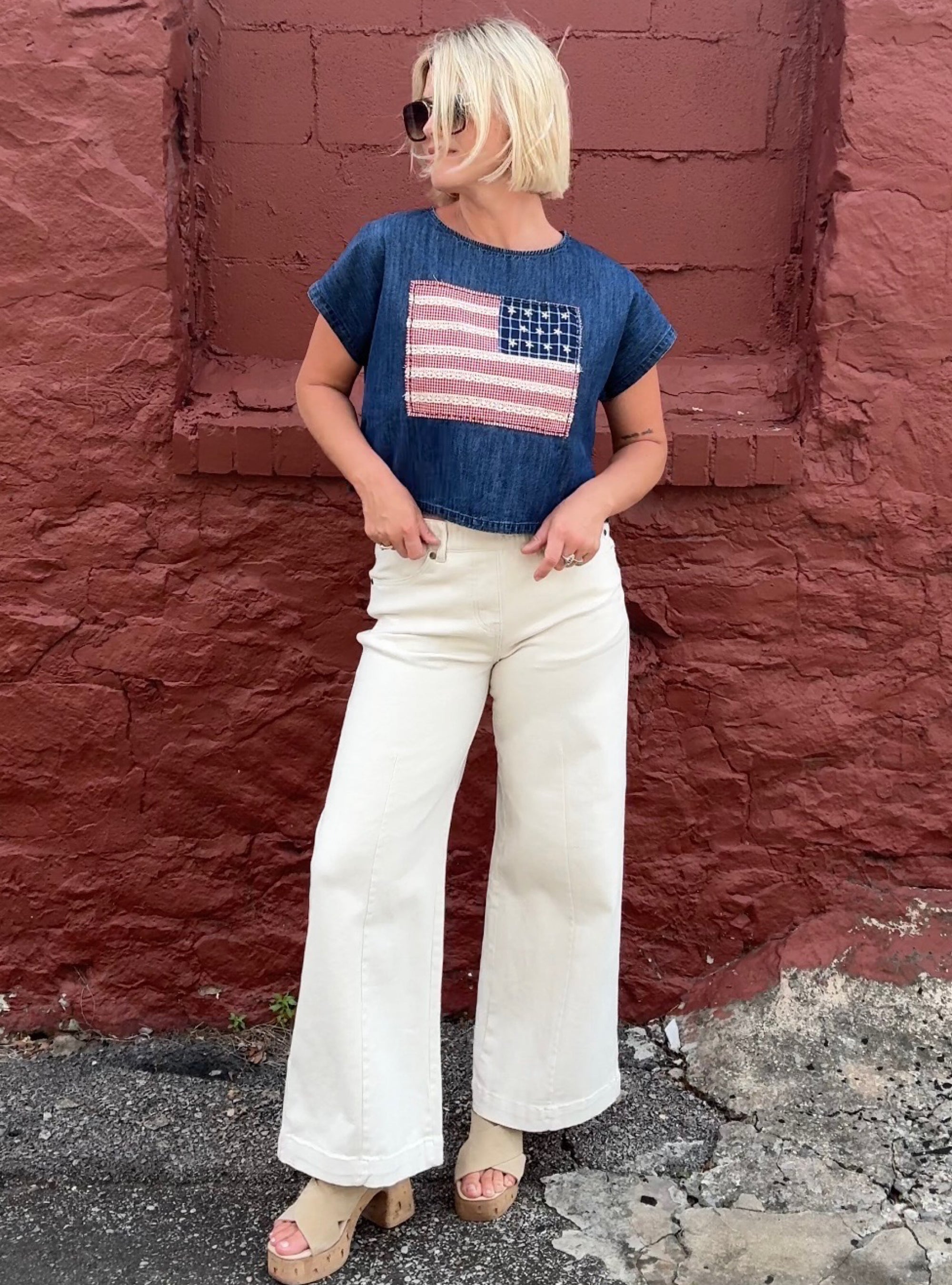 Freedom Flag Top