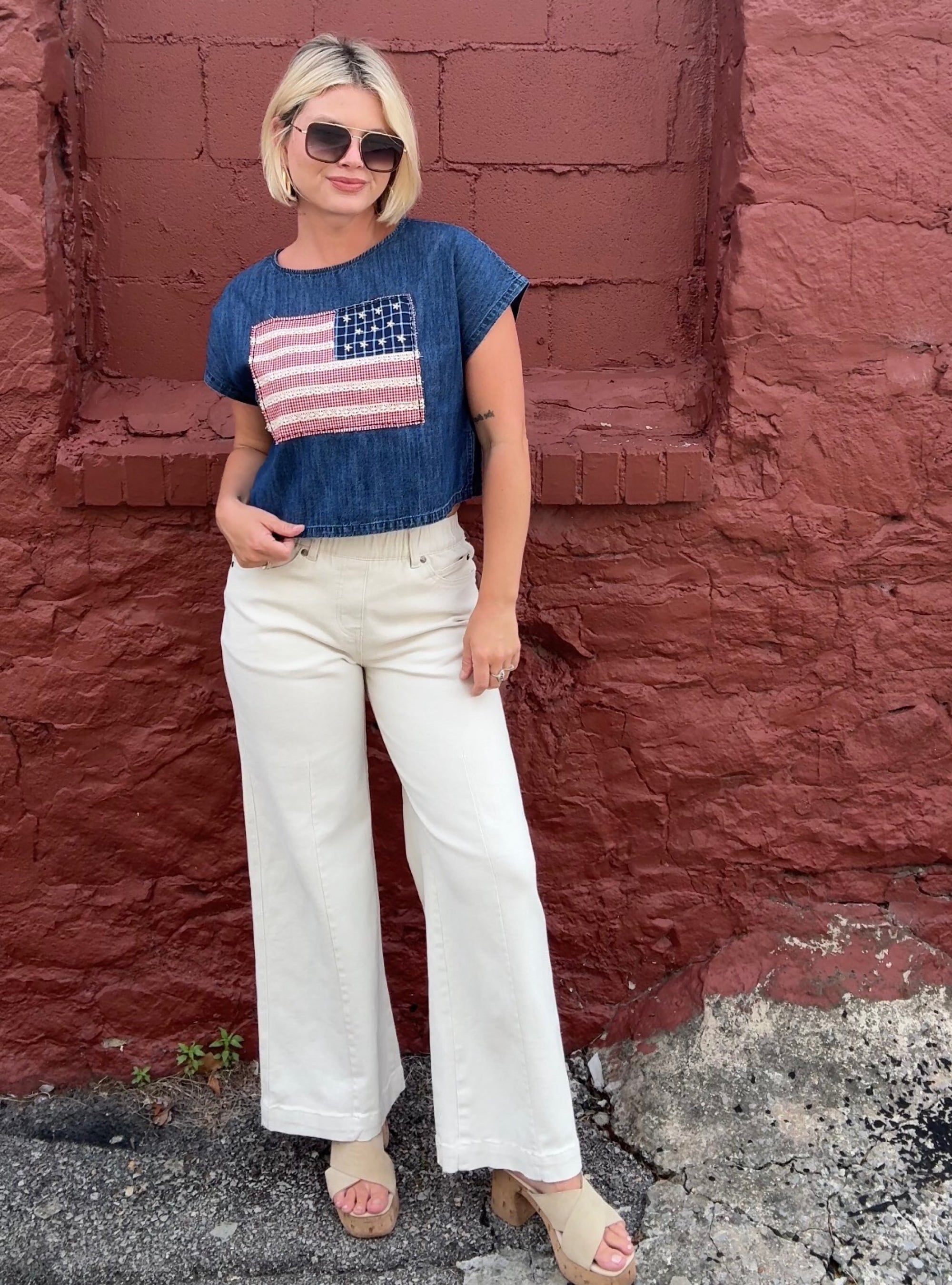 Freedom Flag Top
