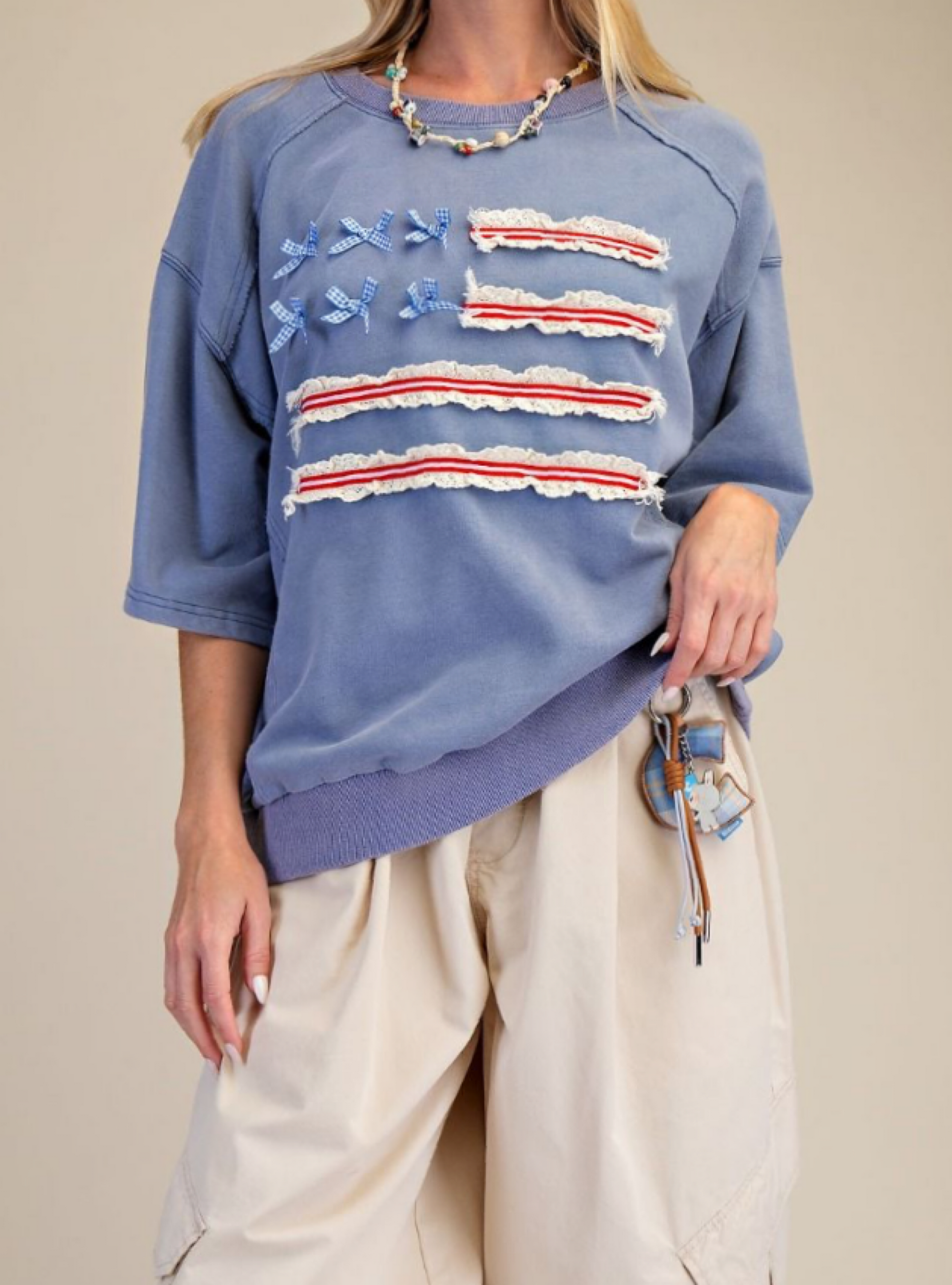 Freedom Stitch Top