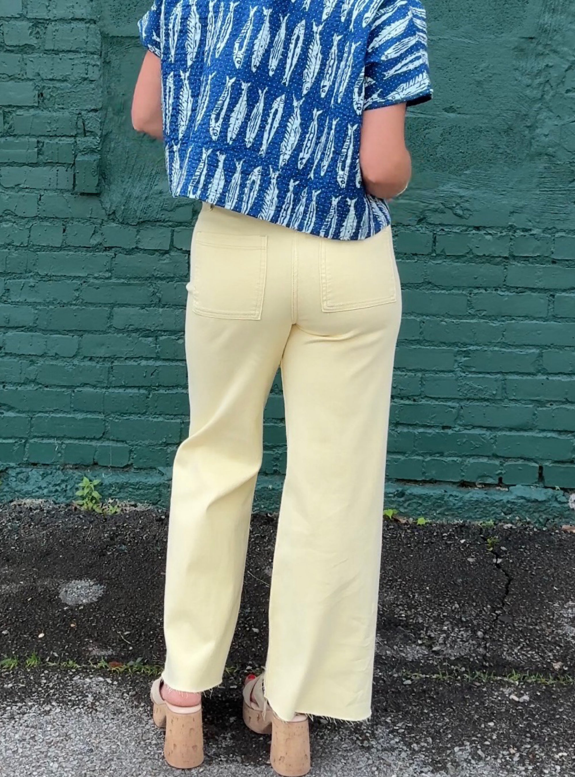 Banana Split Wide Leg Jeans
