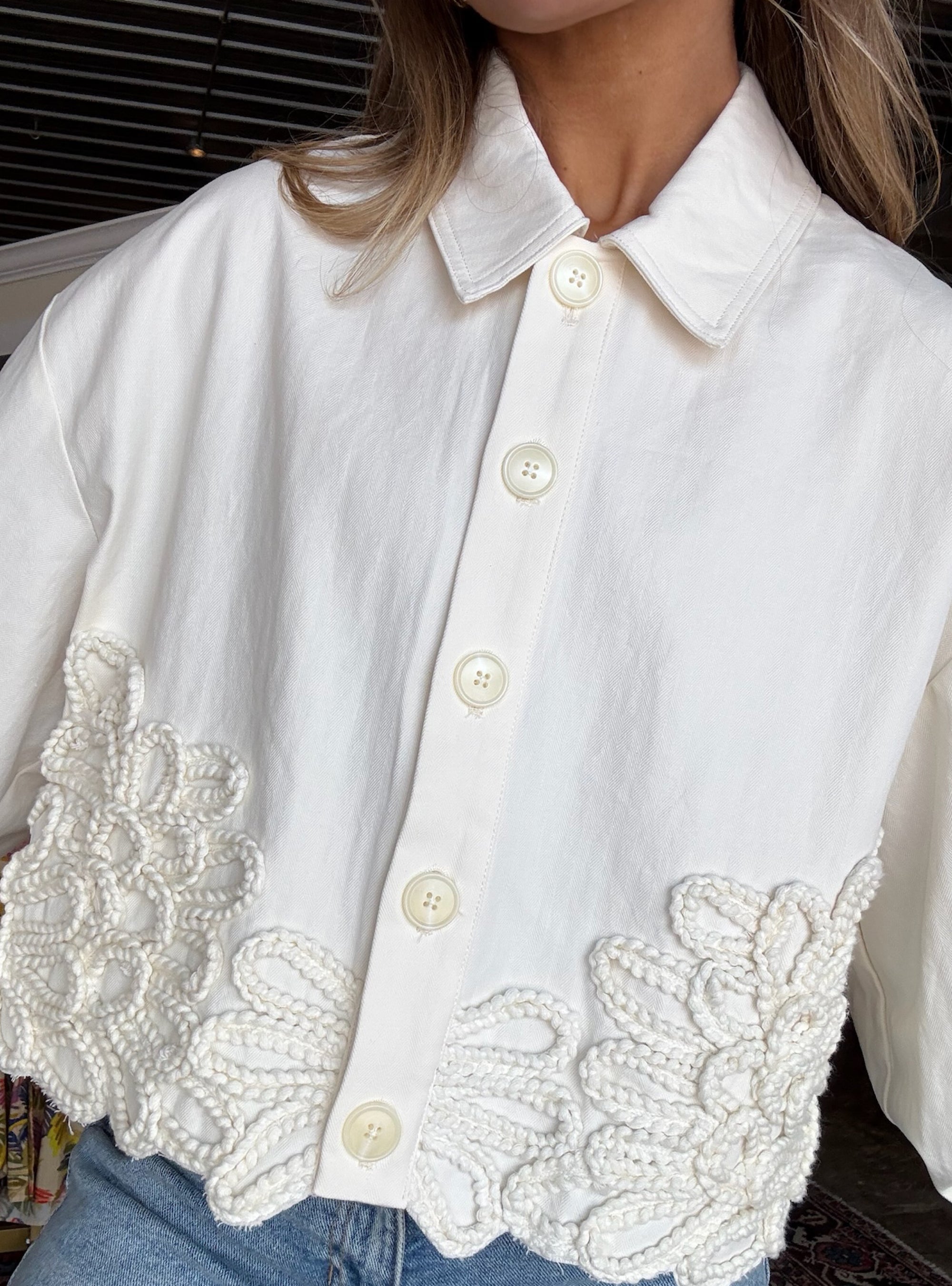Roped In Rosettes Jacket