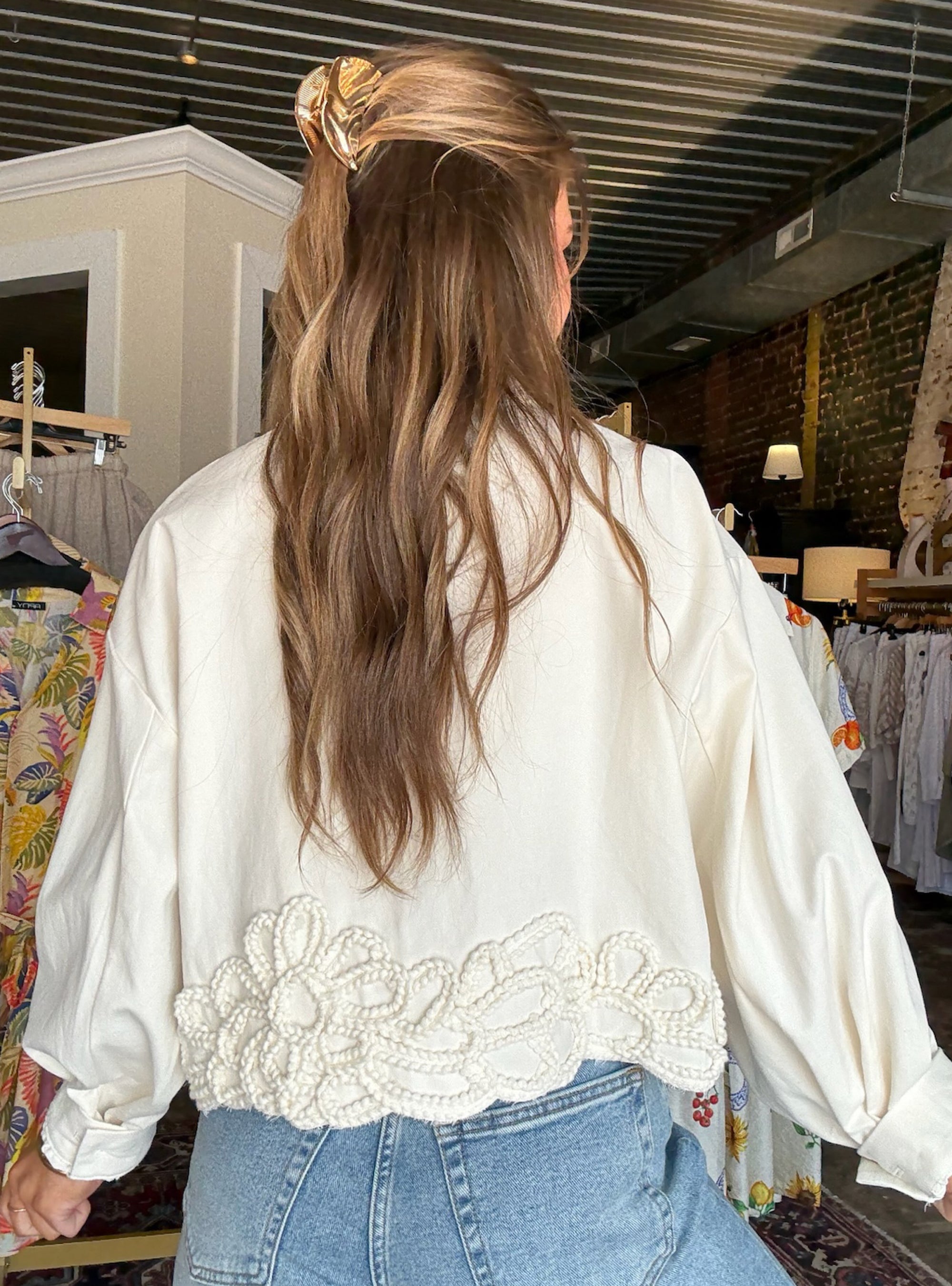 Roped In Rosettes Jacket