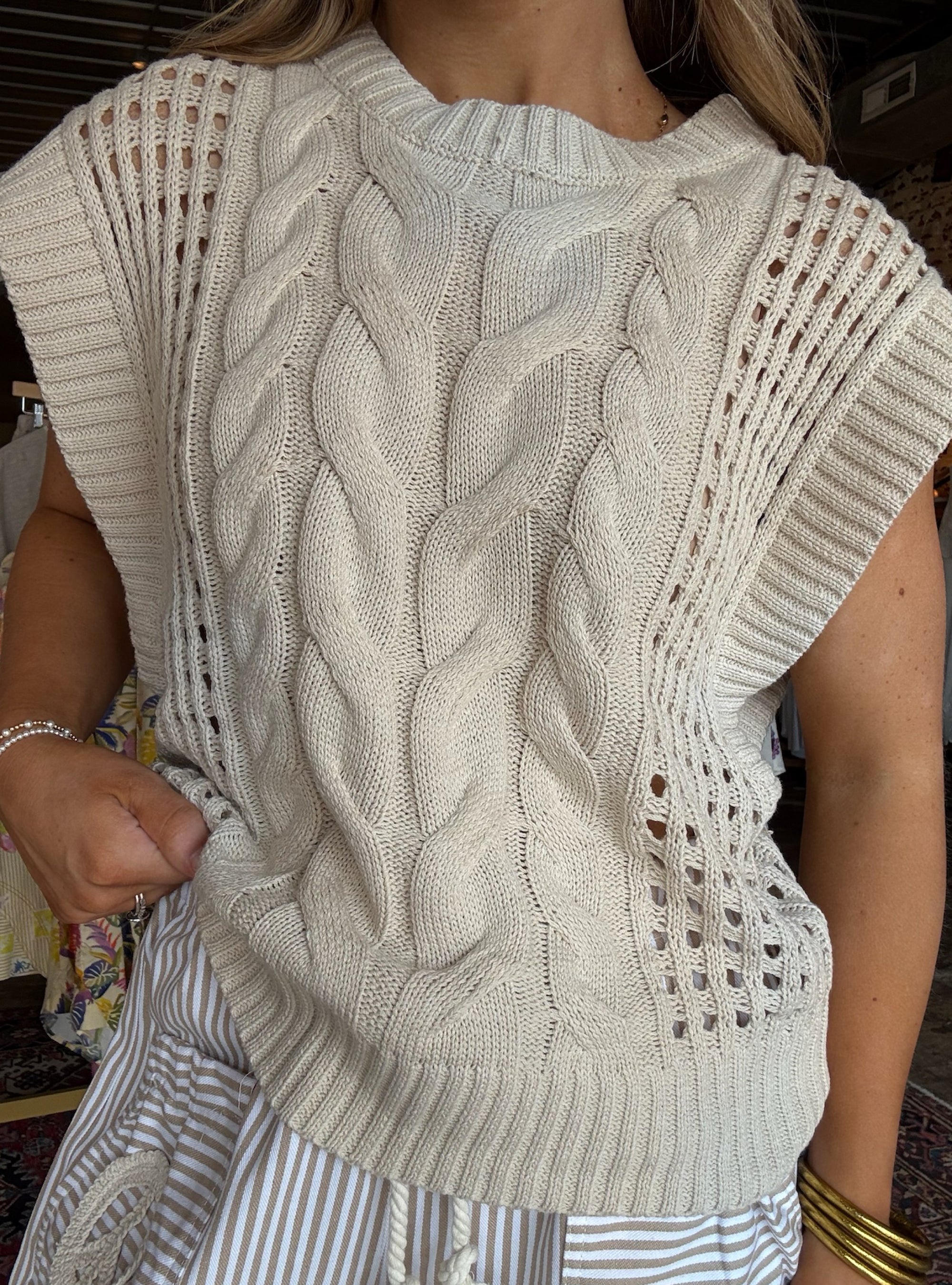 Nantucket Knit Top