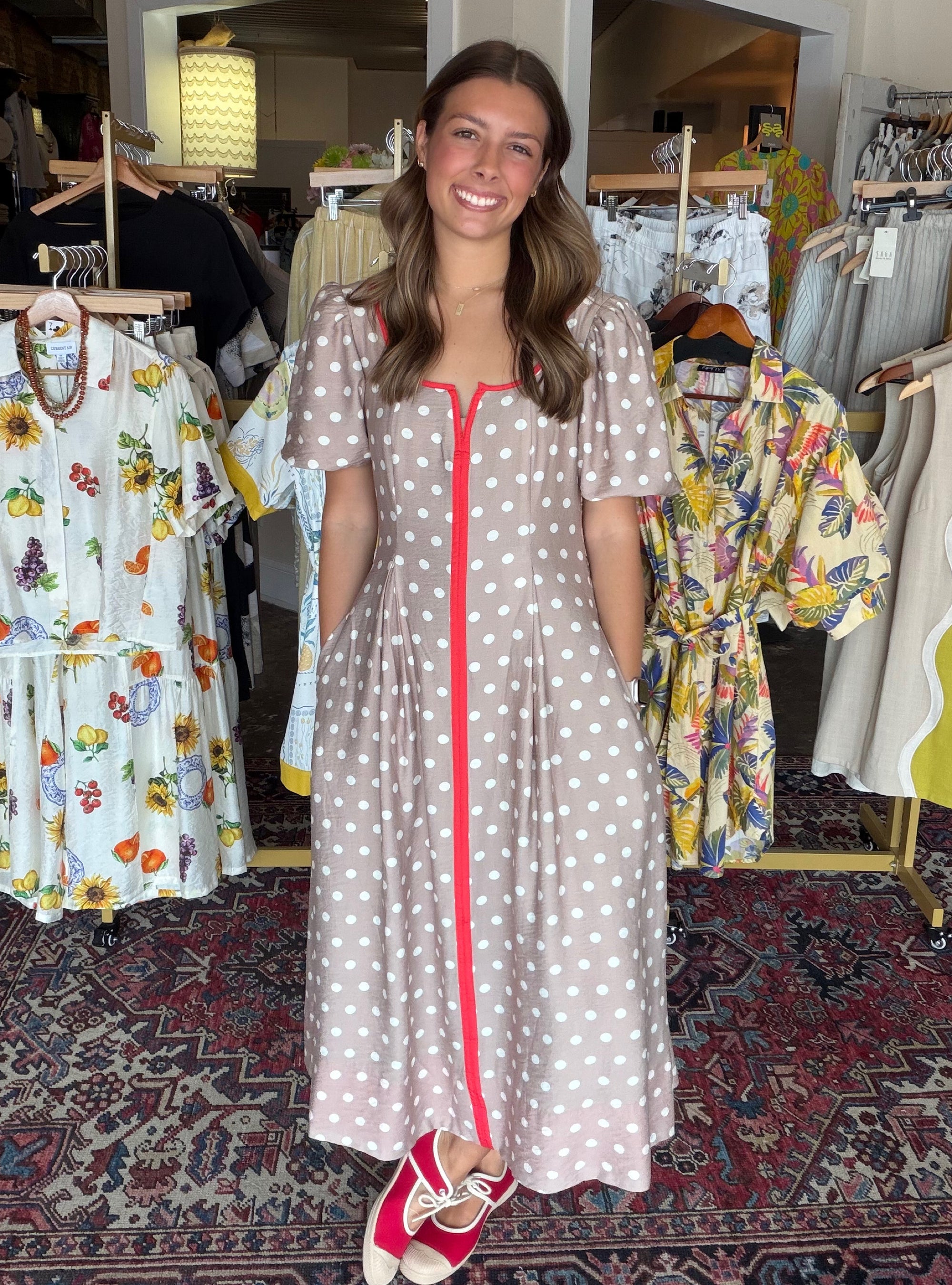 Spotted In The Cutest Midi Dress