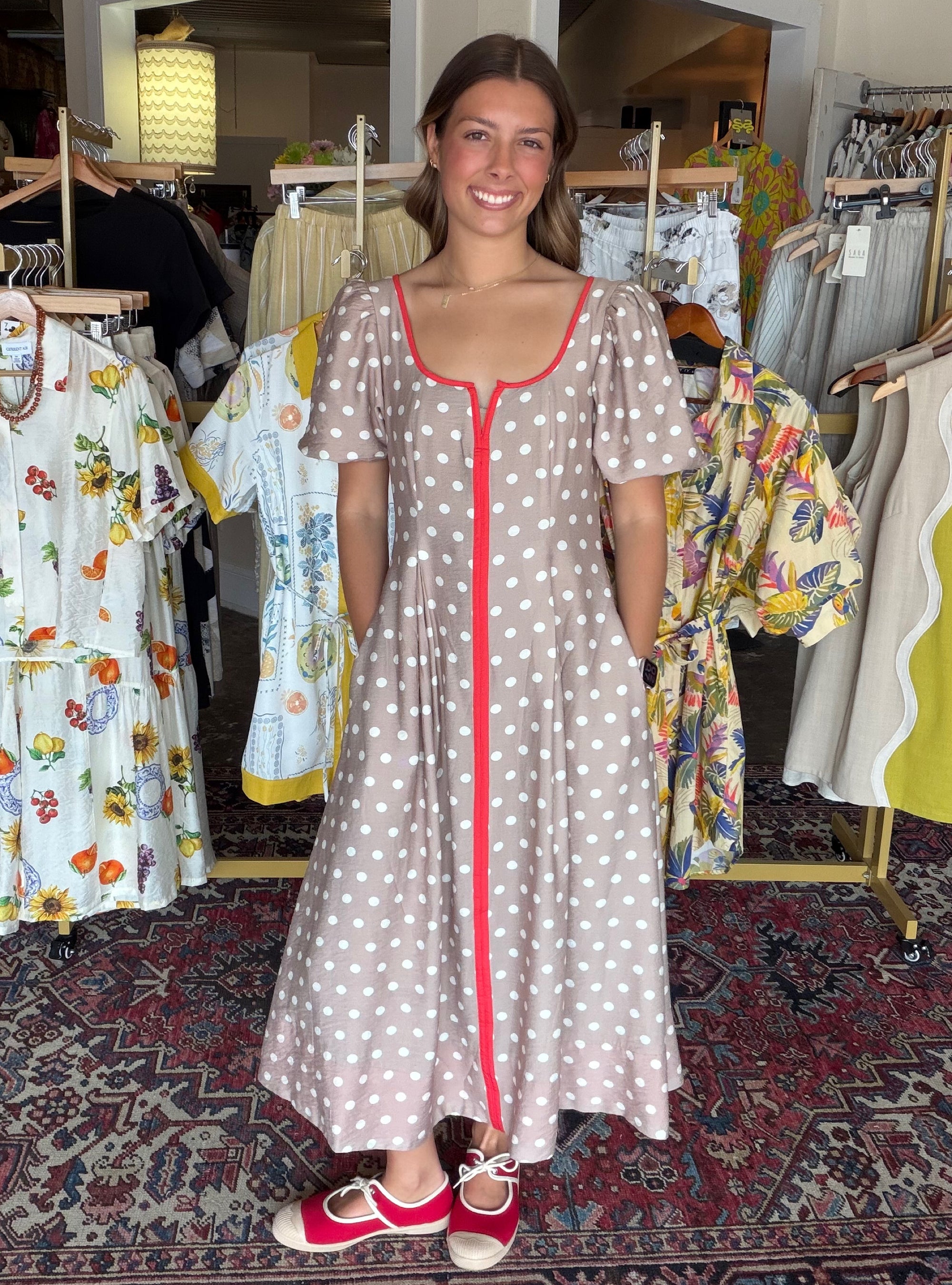 Spotted In The Cutest Midi Dress