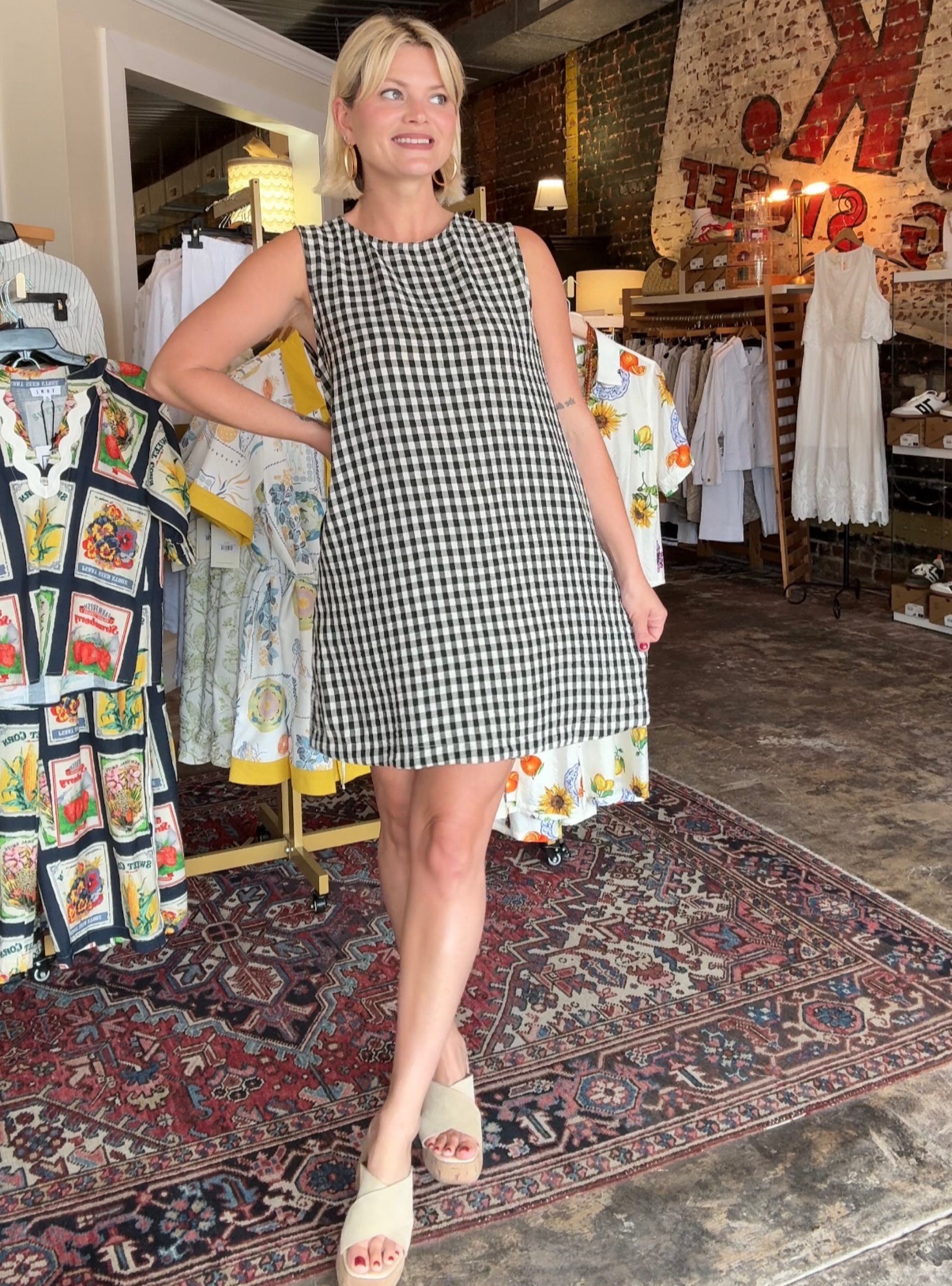 Porch Swing Picnic Dress