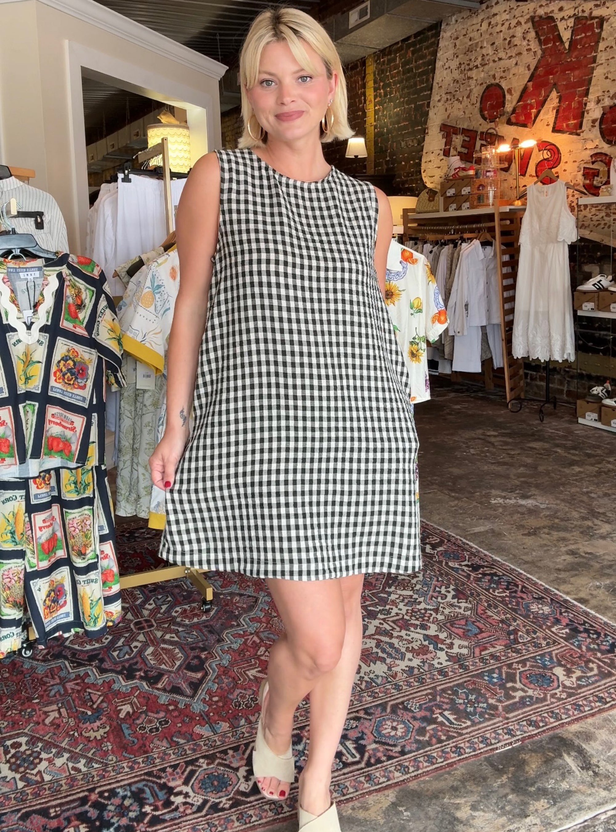 Porch Swing Picnic Dress