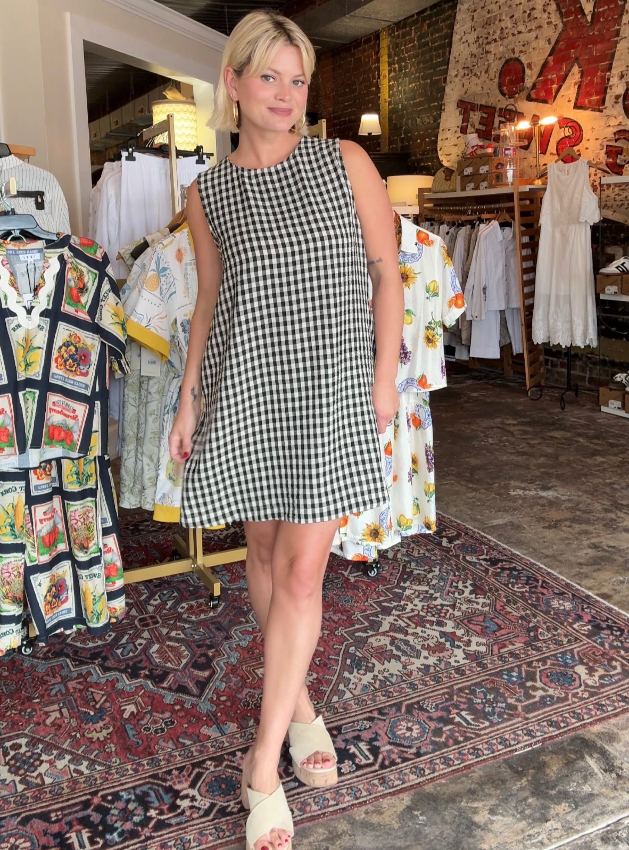 Porch Swing Picnic Dress