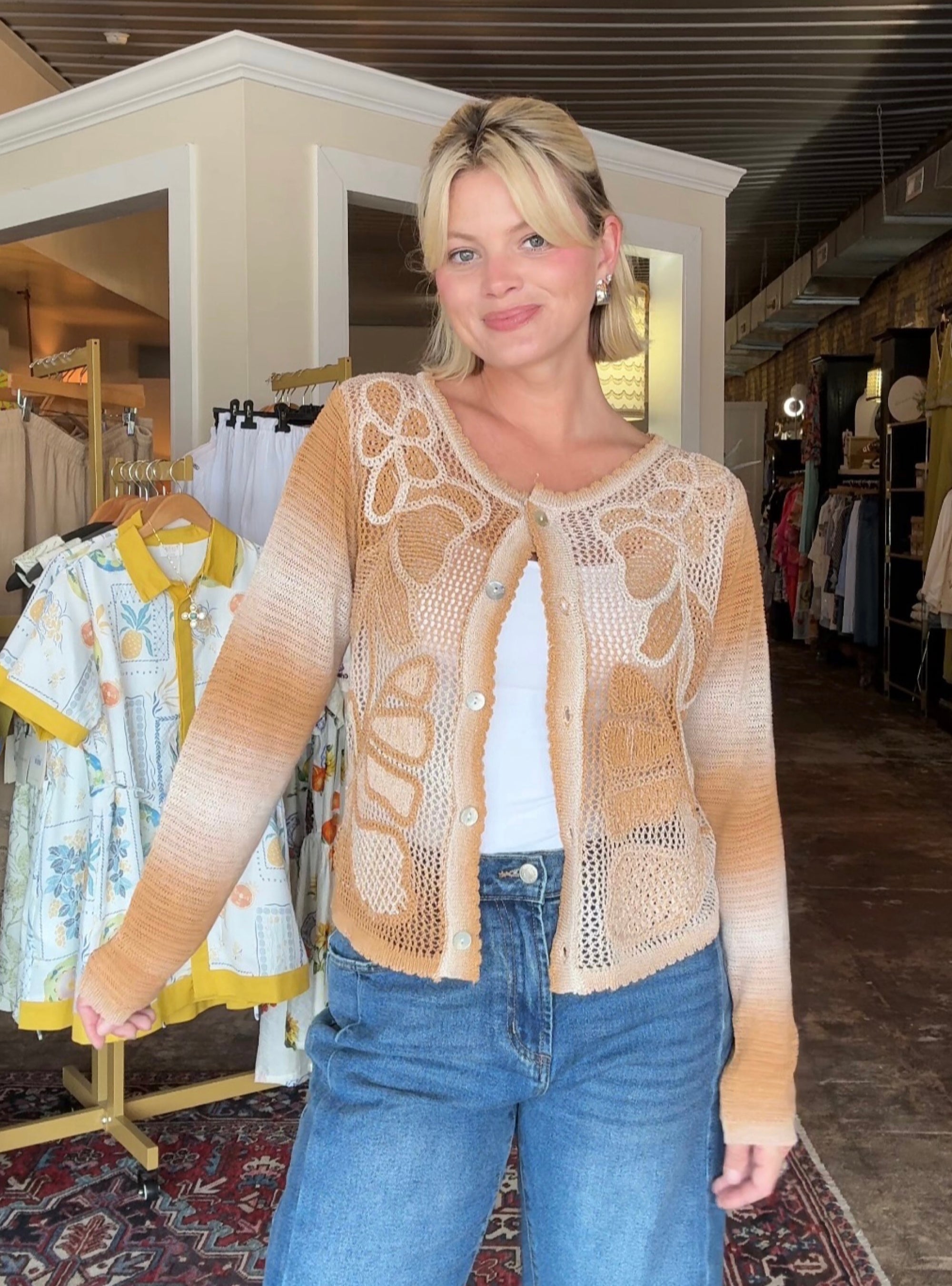 Naturally Layered Cardigan