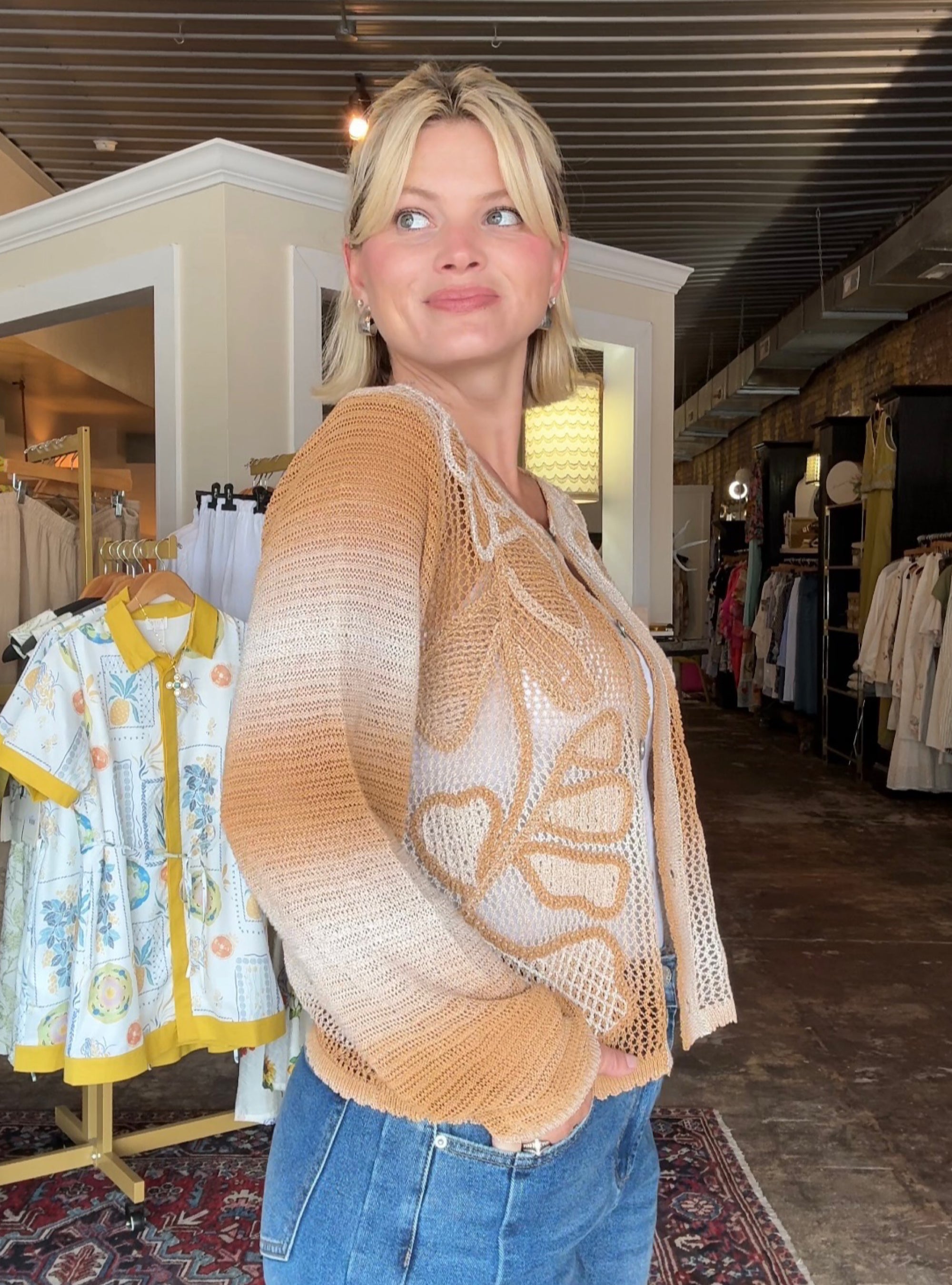 Naturally Layered Cardigan