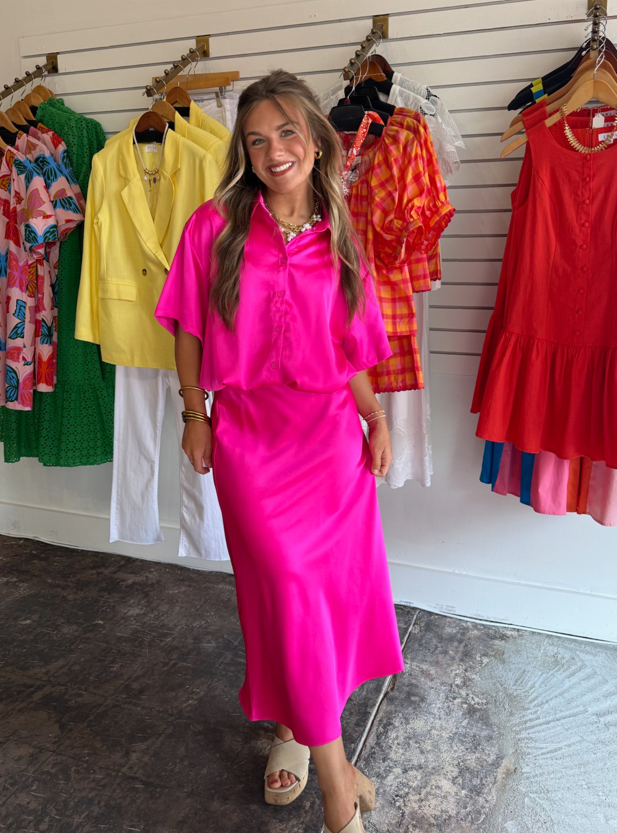 Hot Pink Perfection Matching Set