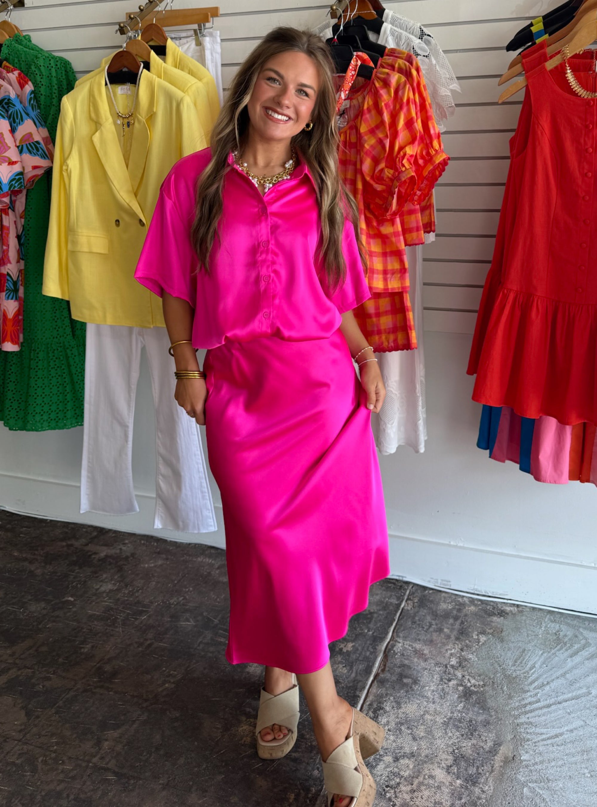 Hot Pink Perfection Matching Set