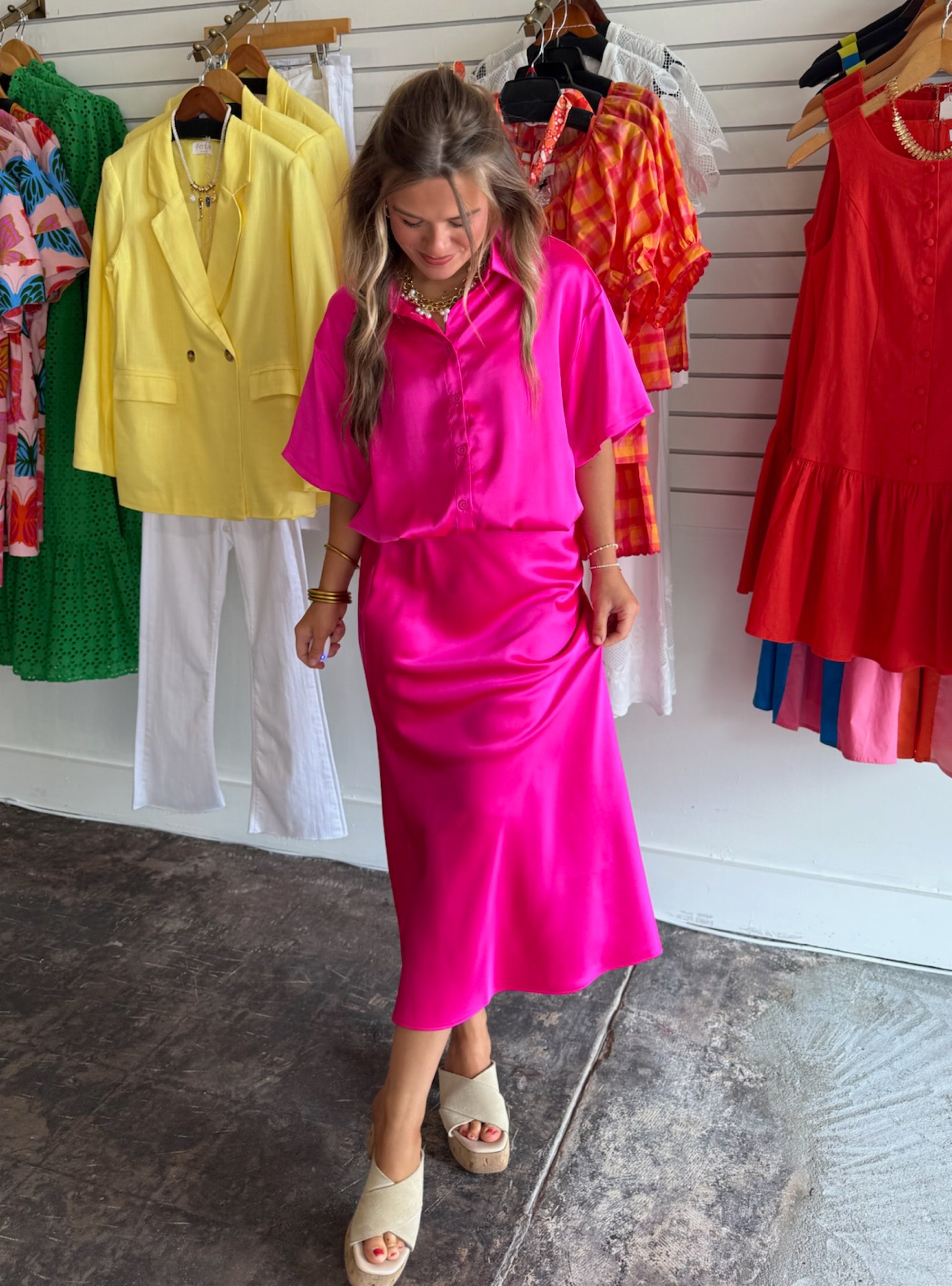 Hot Pink Perfection Matching Set