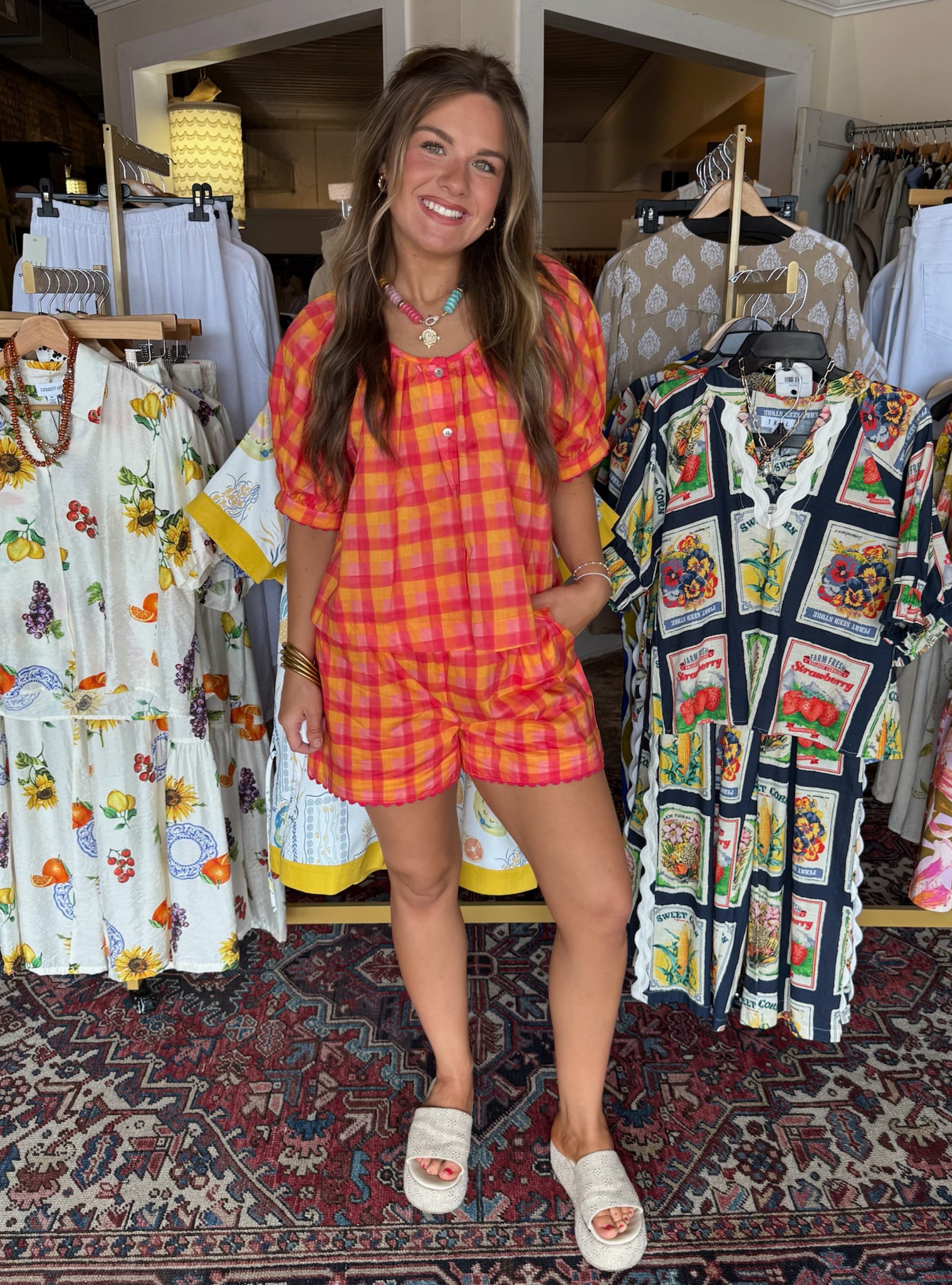 Summer Sangria Short Set