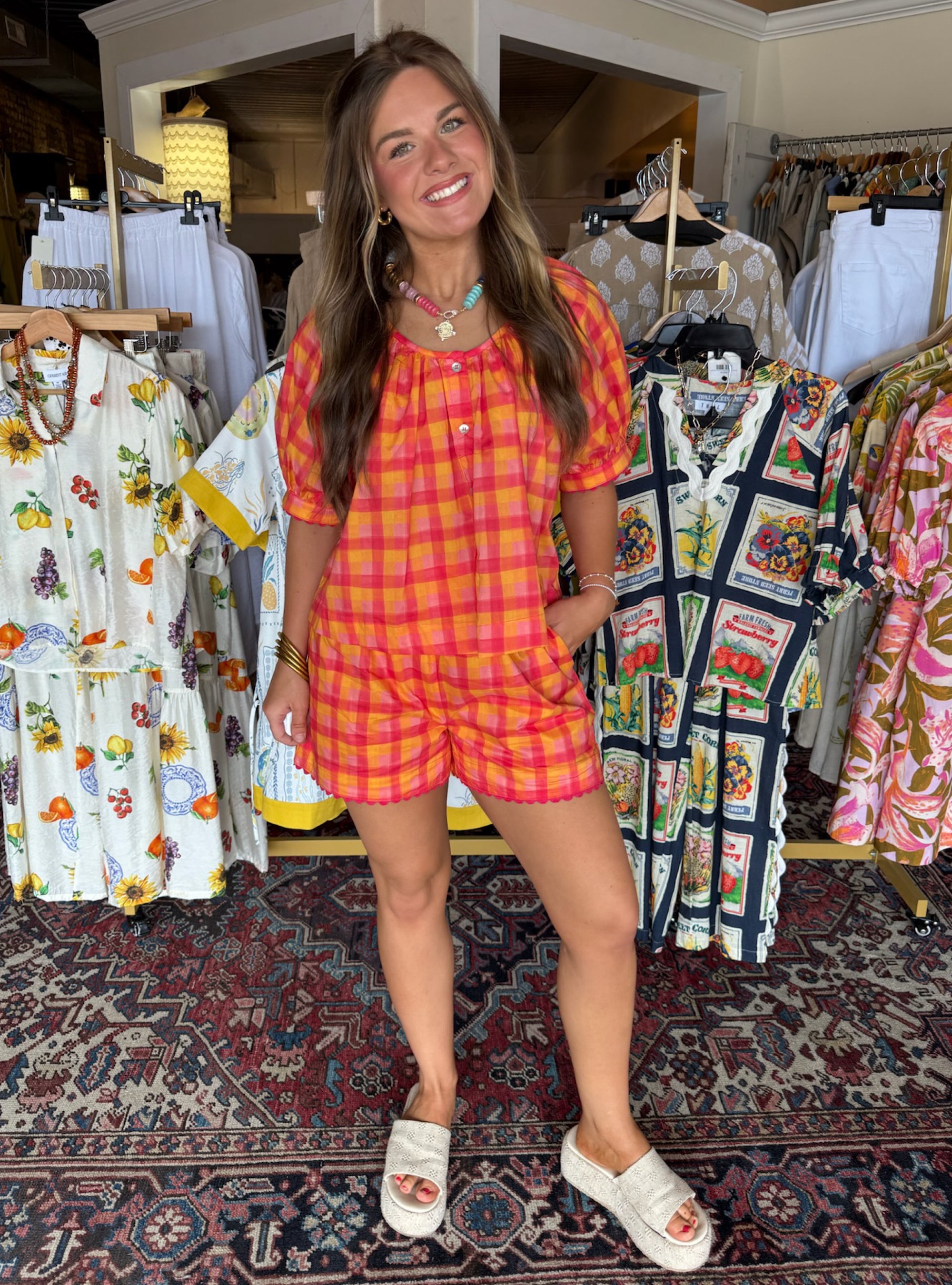 Summer Sangria Short Set