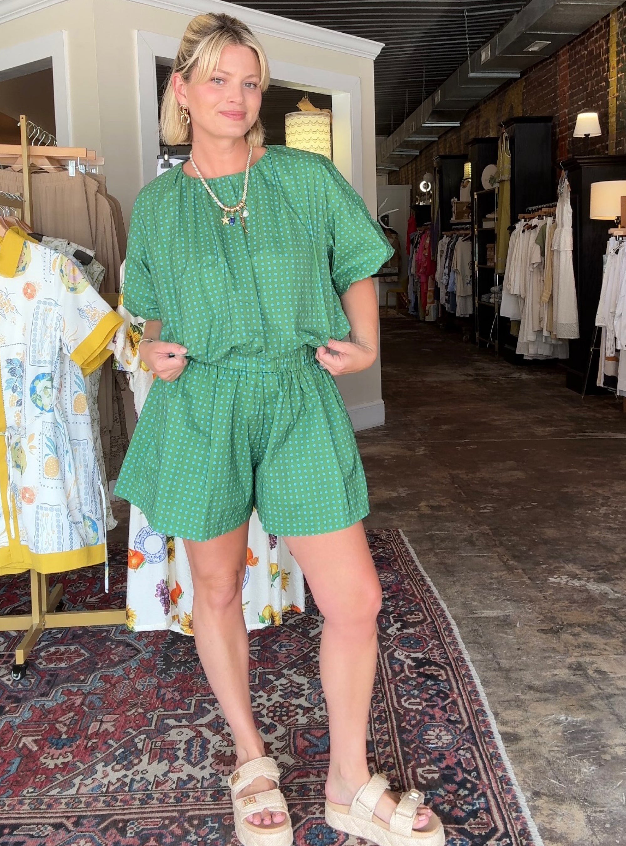 Feeling Dot-Tolly Adorable Polka Dot Set