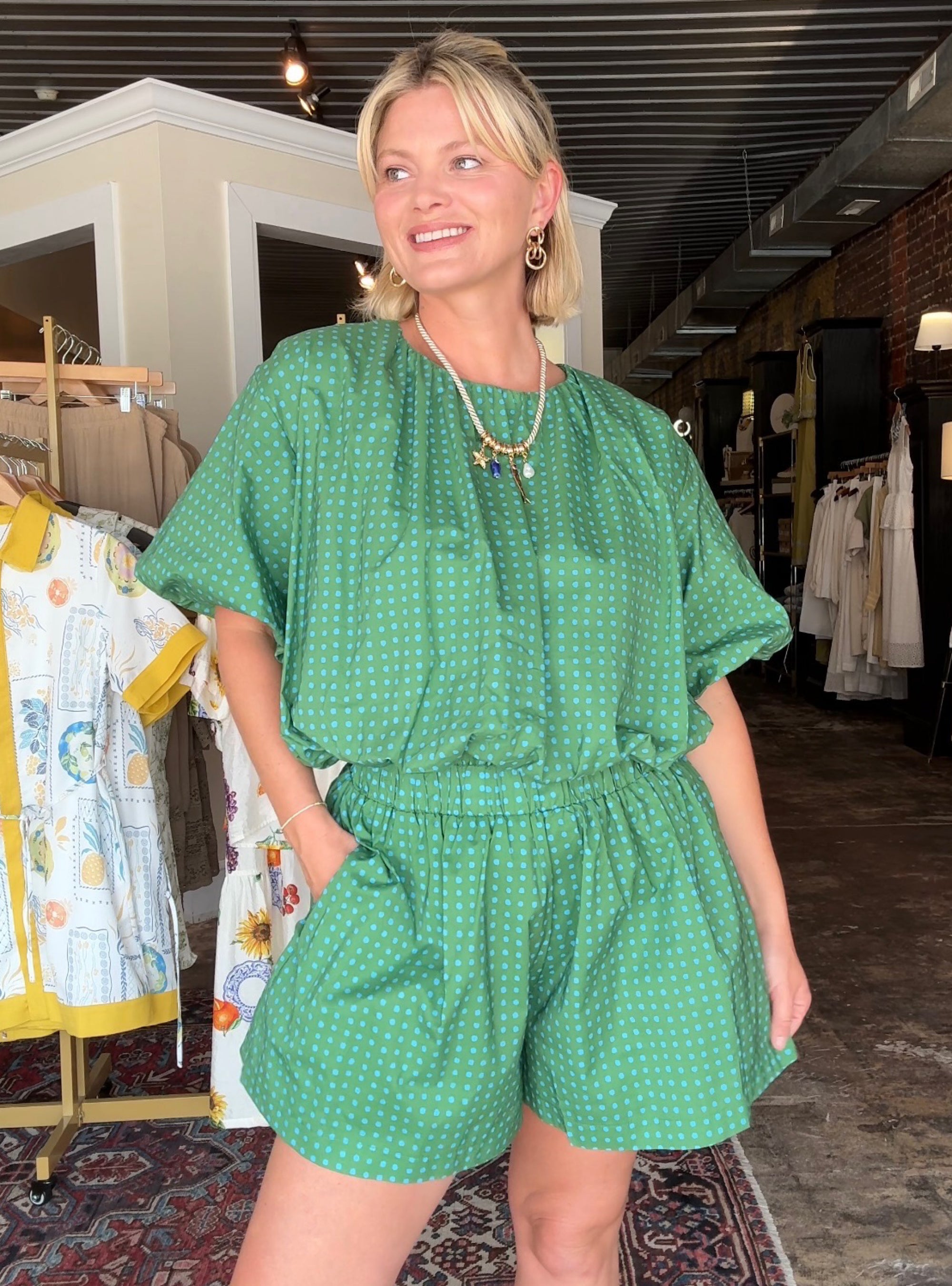 Feeling Dot-Tolly Adorable Polka Dot Set