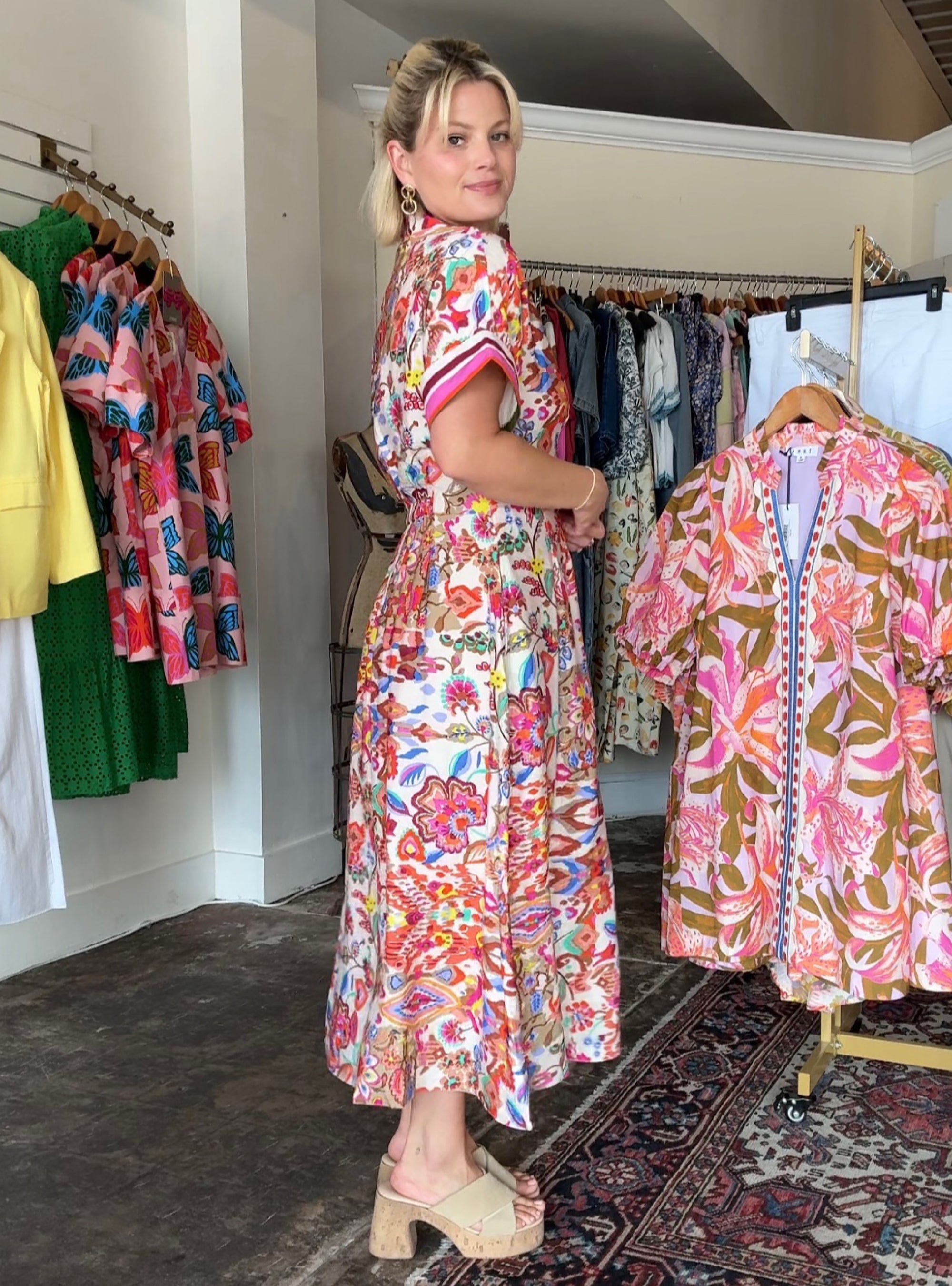 Color Me Happy Floral Maxi Dress