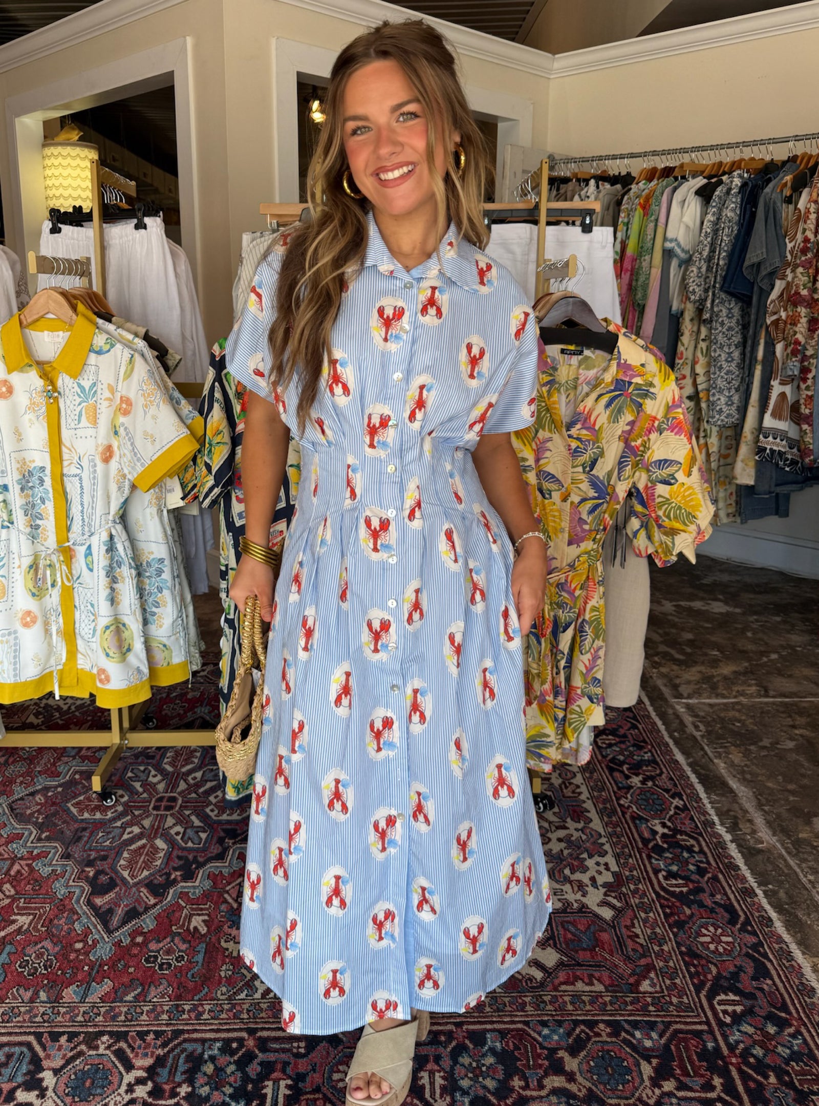 Cutest Catch of The Season Dress