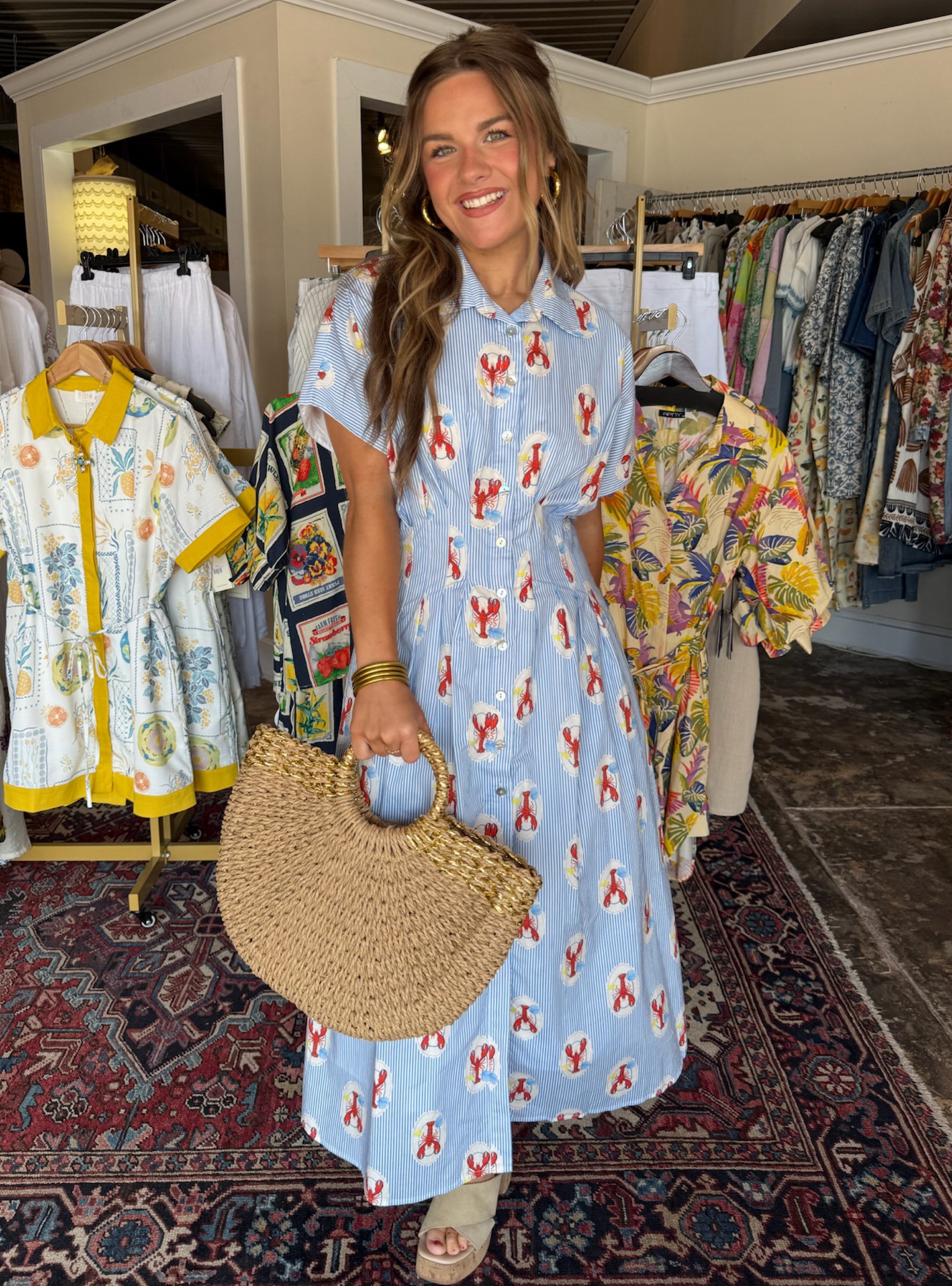 Cutest Catch of The Season Dress