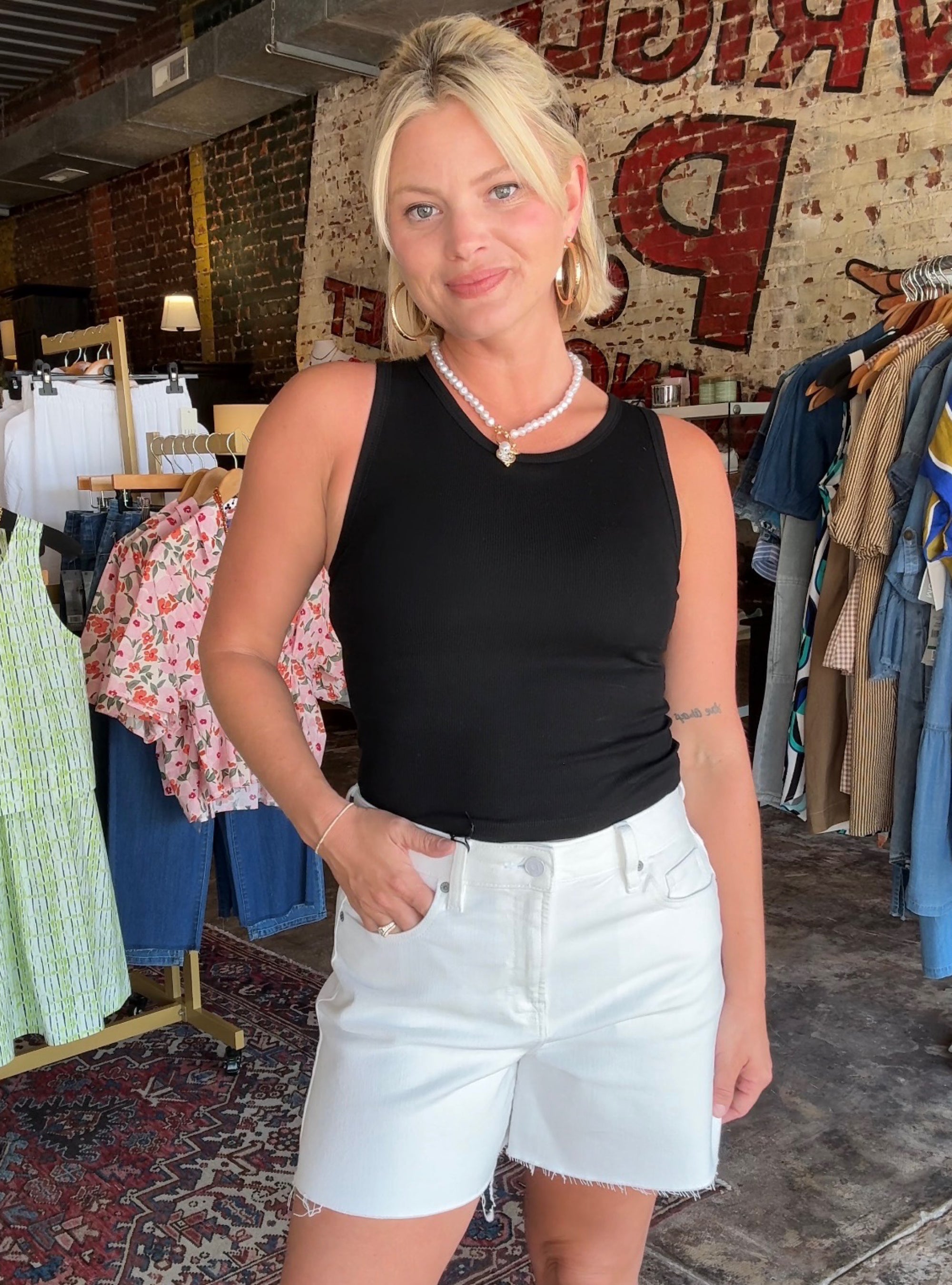 All-In-One Ribbed Tank