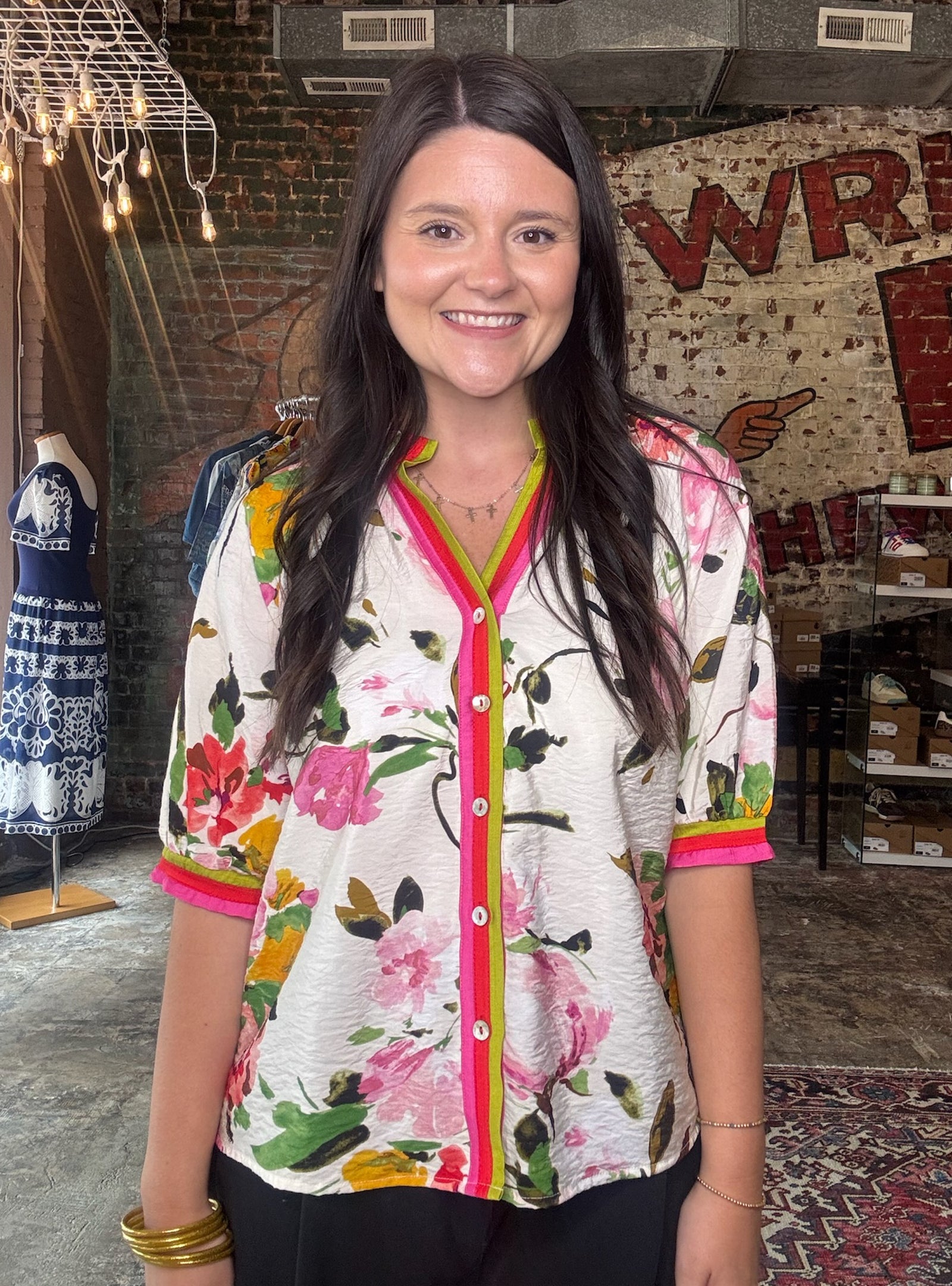 Petal Powered Style Short Sleeve Top